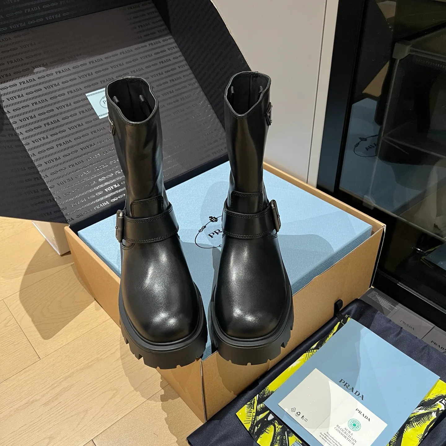 Ботинки Женские Prada 201339