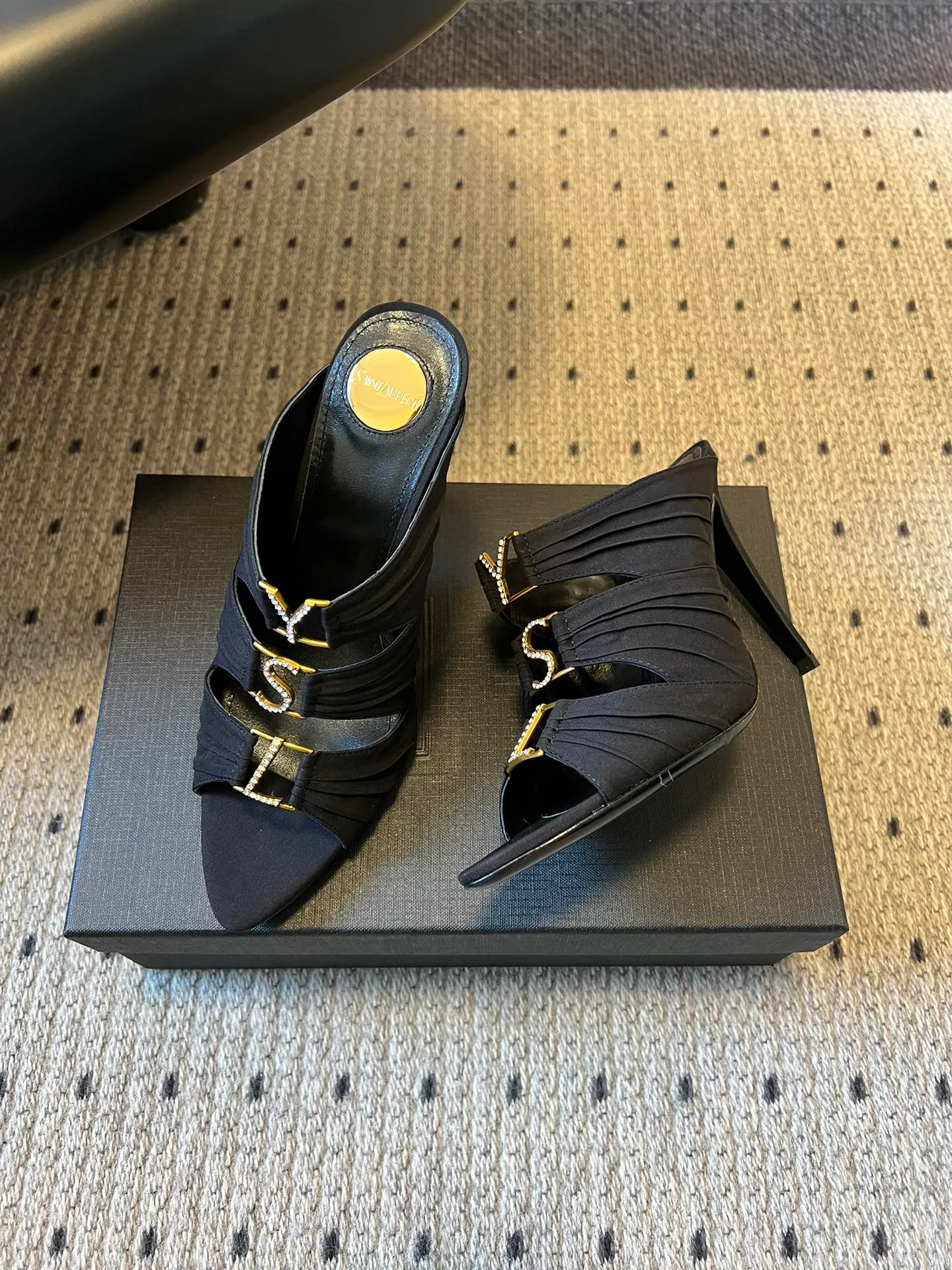 Мюли И Сабо Женские Saint Laurent 1736243