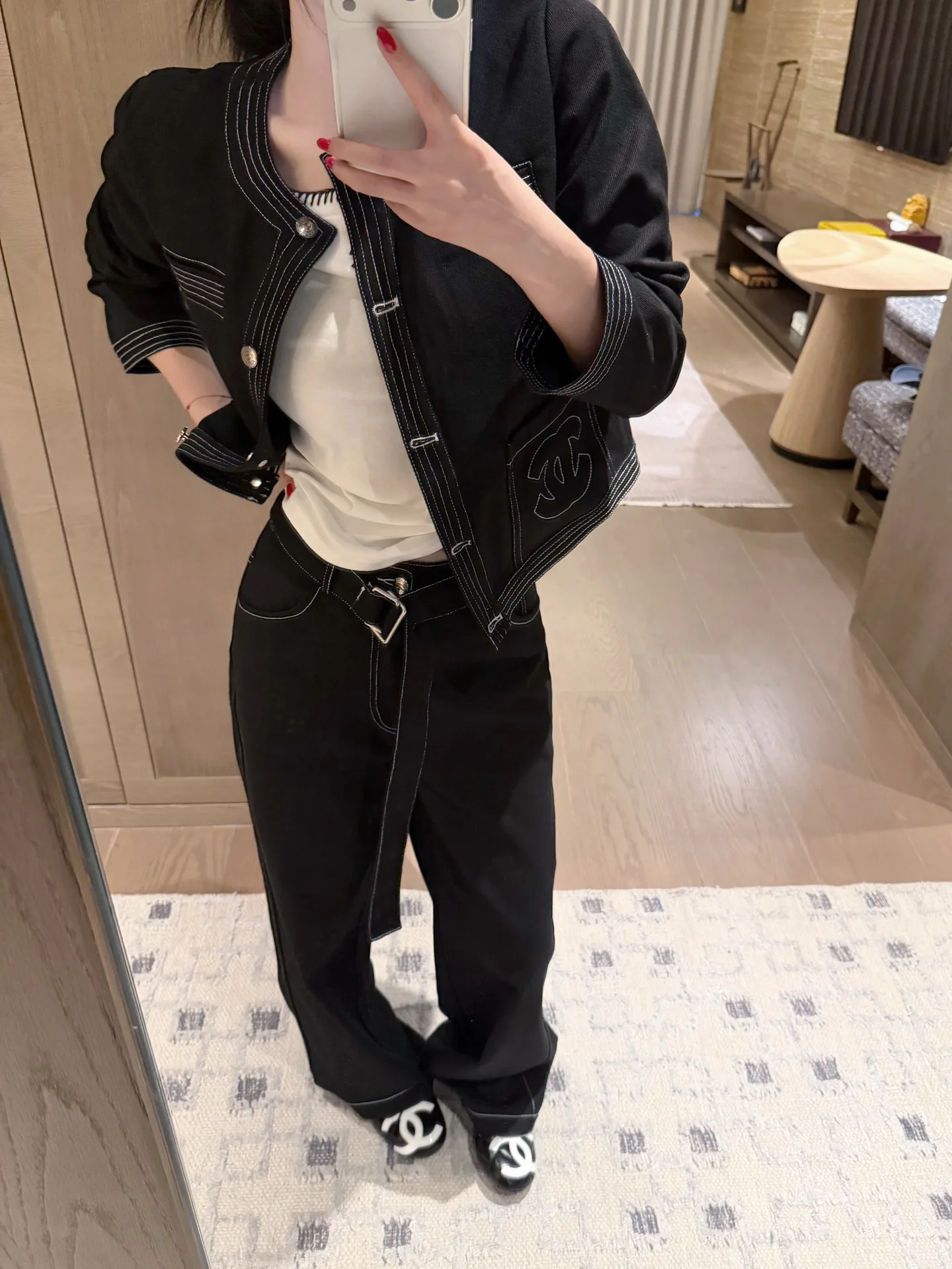 Джинсы Женские Chanel 9214079