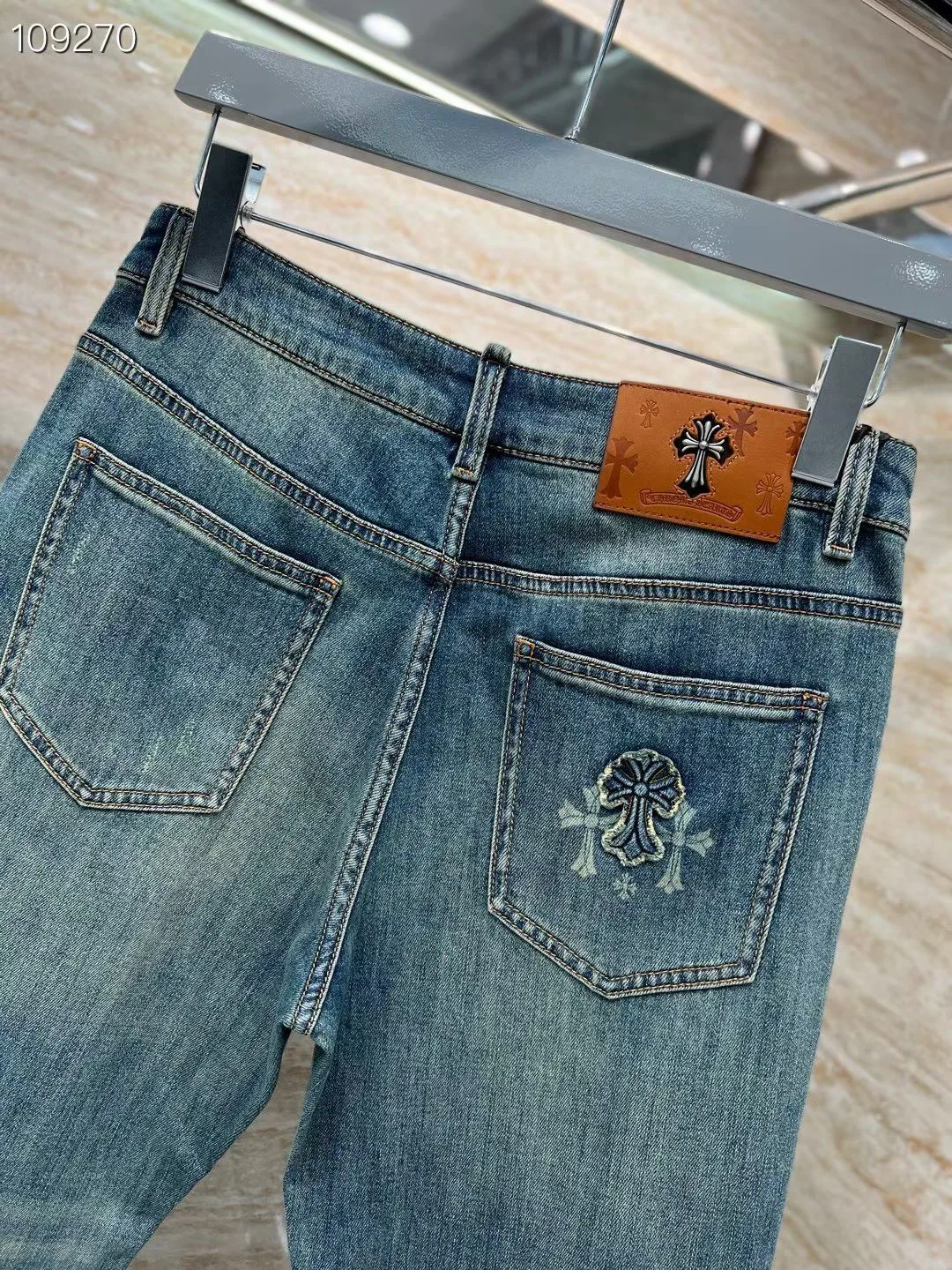 Джинсы Мужские Chrome Hearts 12950830