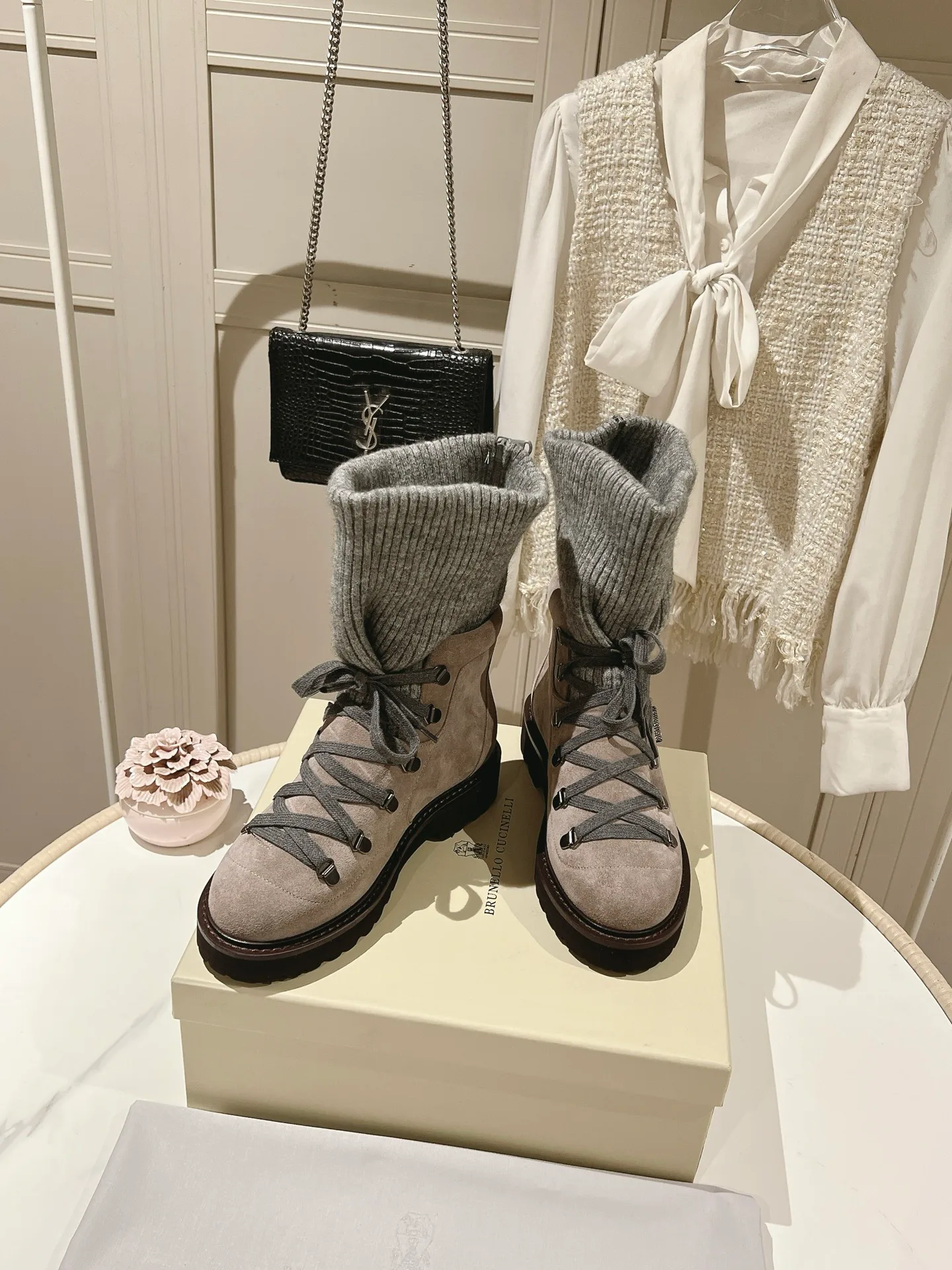 Ботинки Женские Brunello Cucinelli 19618669