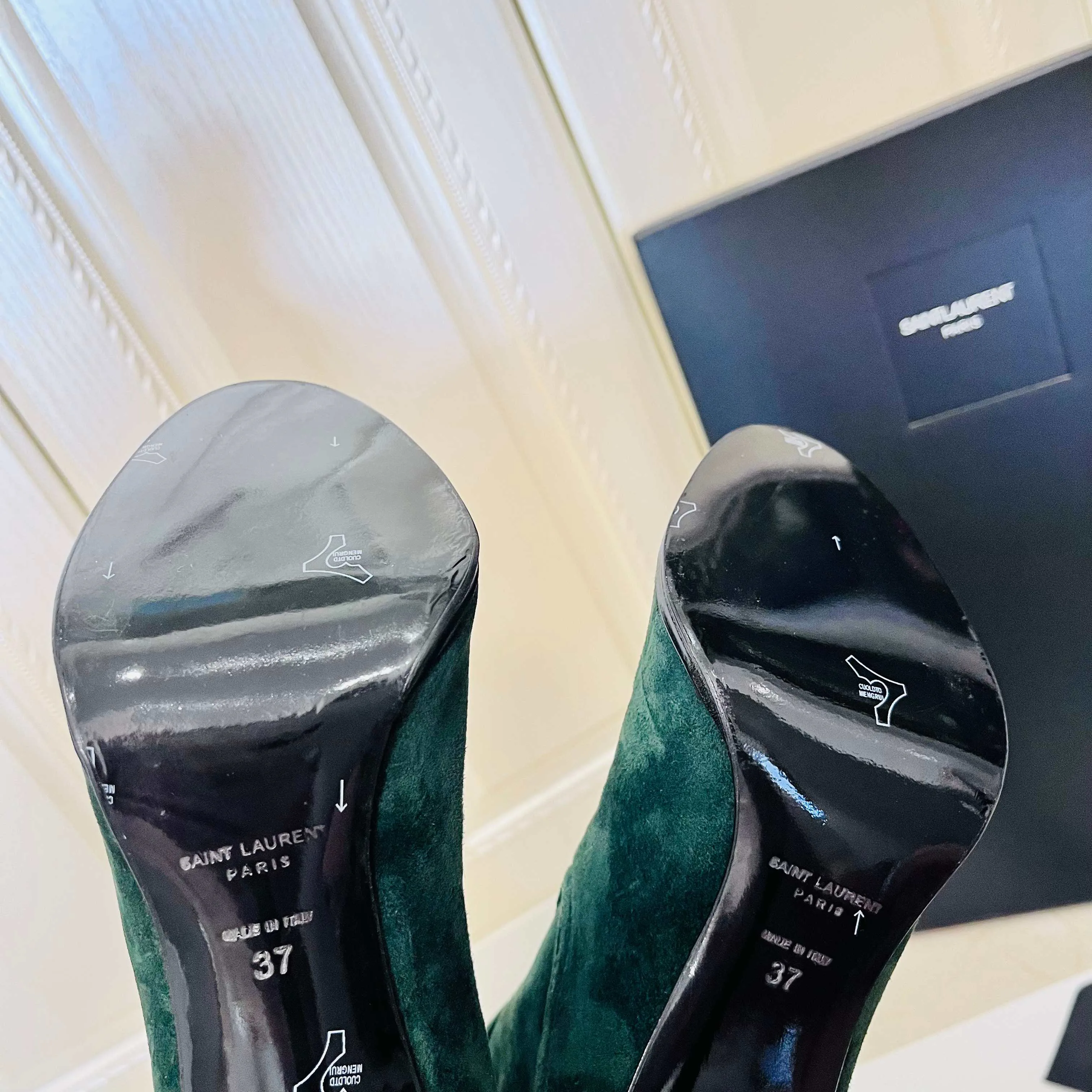 Сапоги Женские Saint Laurent 18997202