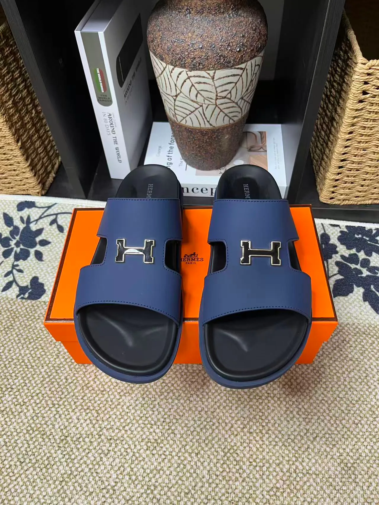 Шлепанцы Женские Hermes 9801477
