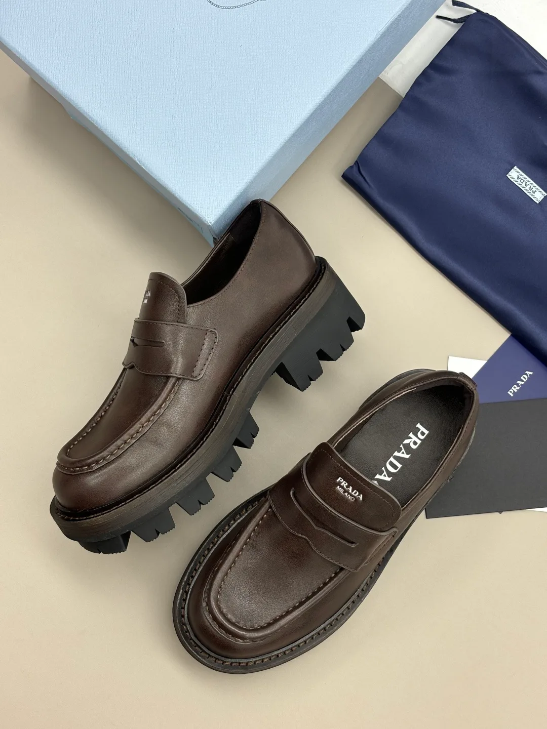 Лоферы И Мокасины Женские Prada 18223992