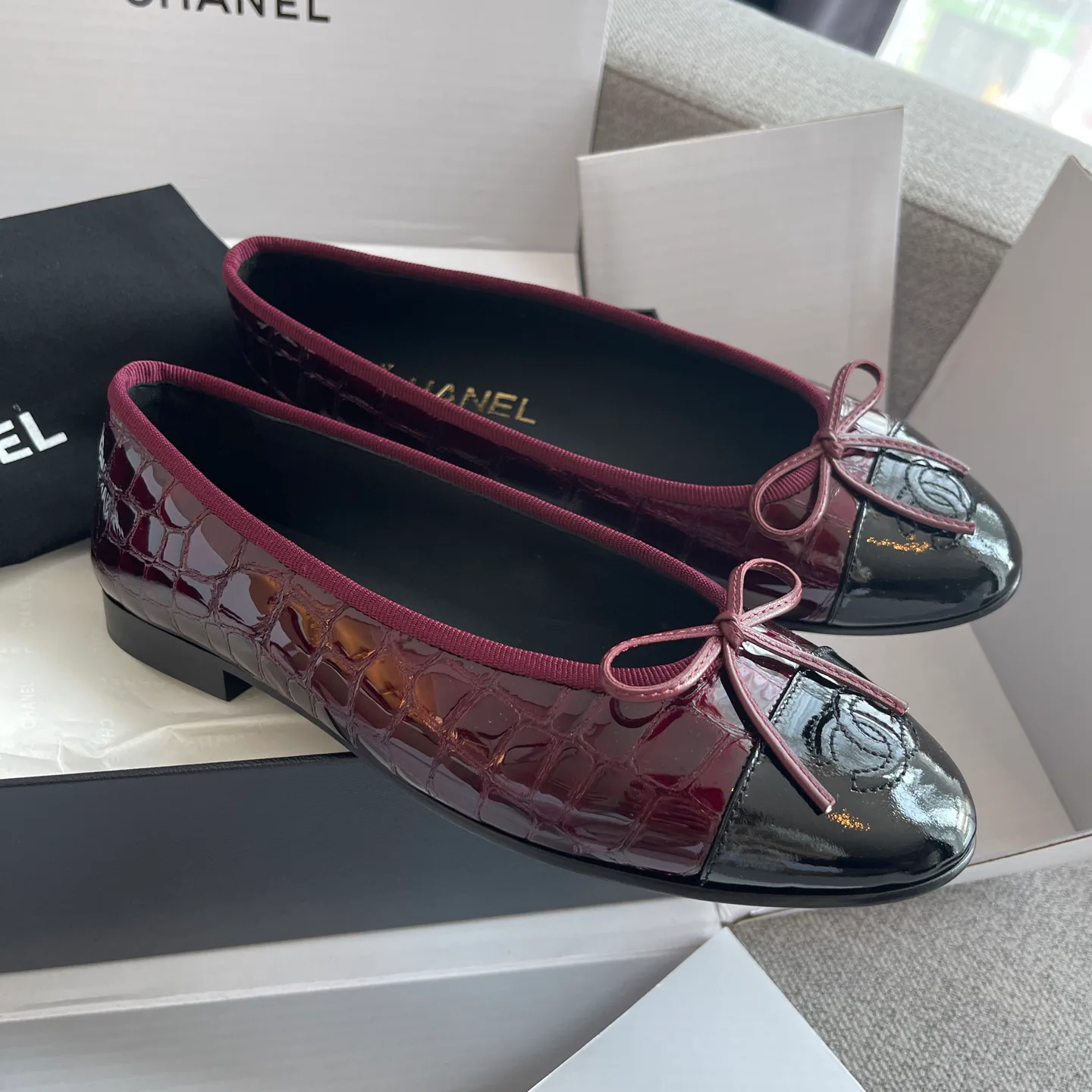 Балетки Женские Chanel 17643467