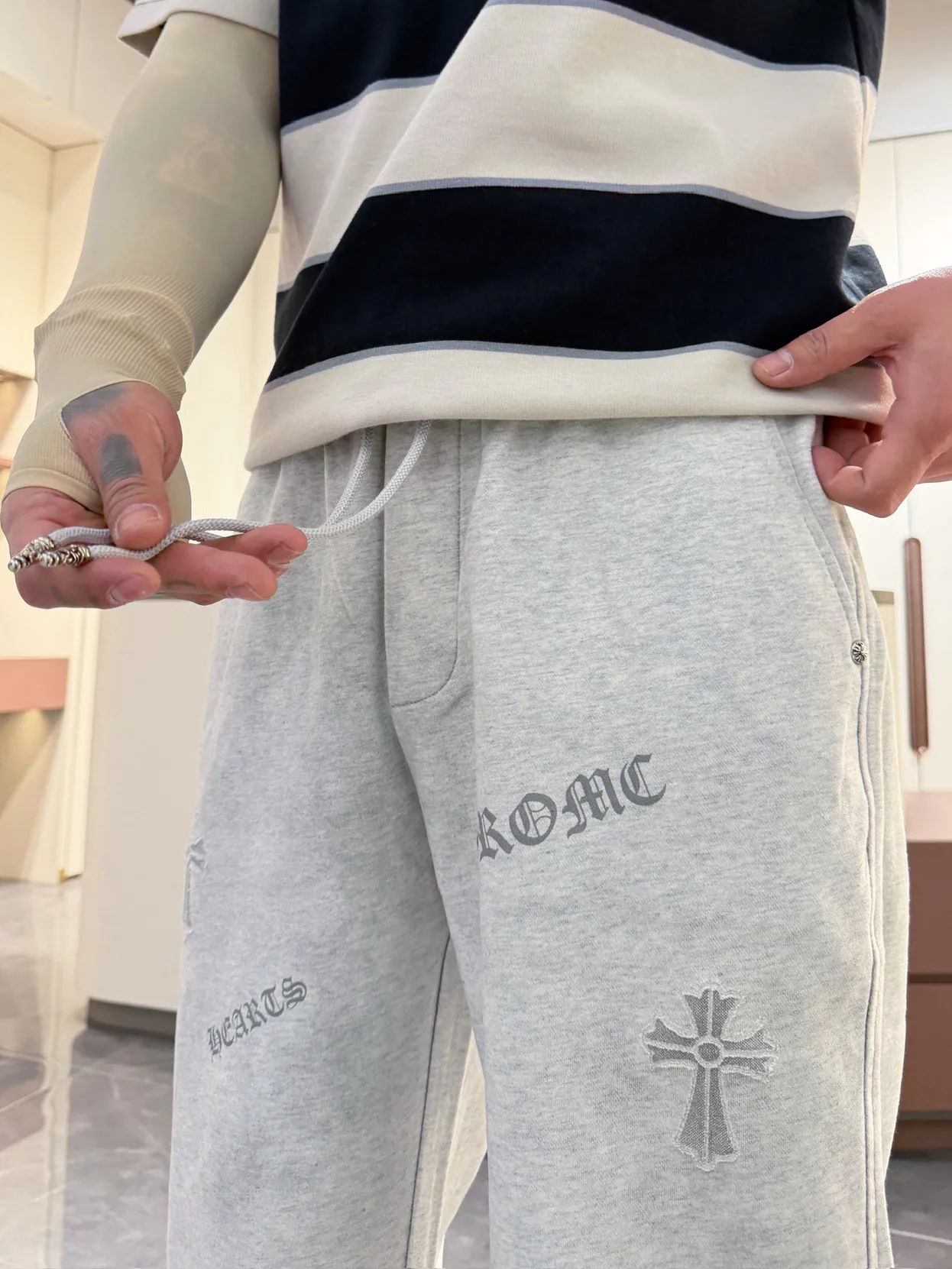 Брюки Мужские Chrome Hearts 14925191