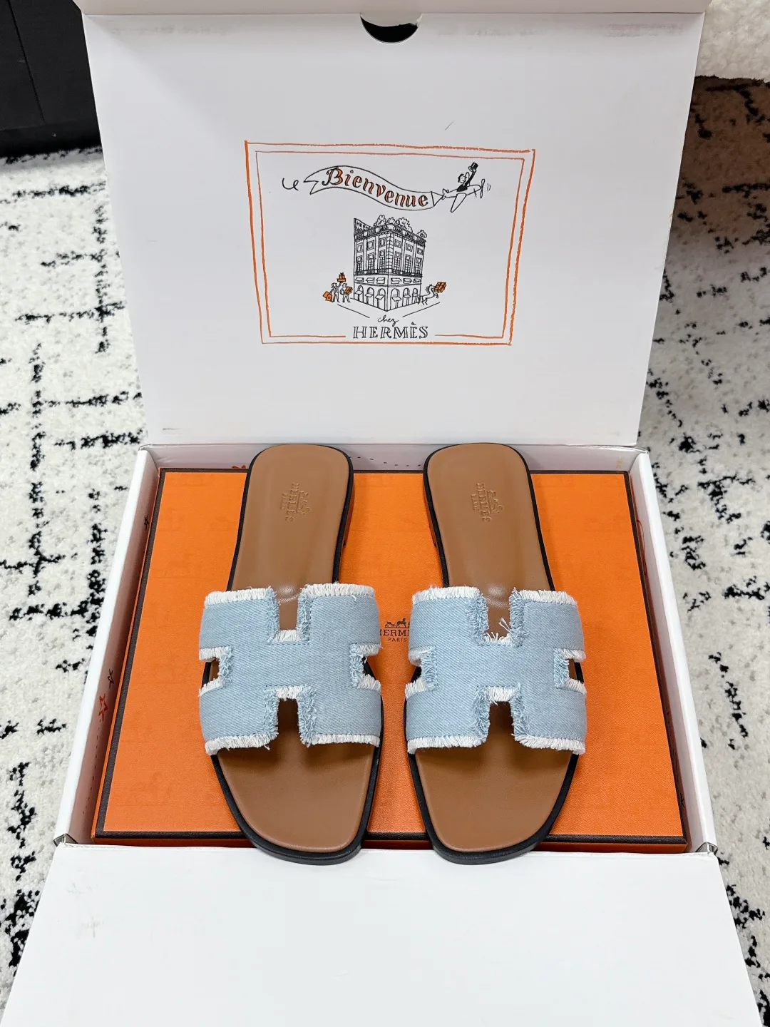 Шлепанцы Женские Hermes 814533