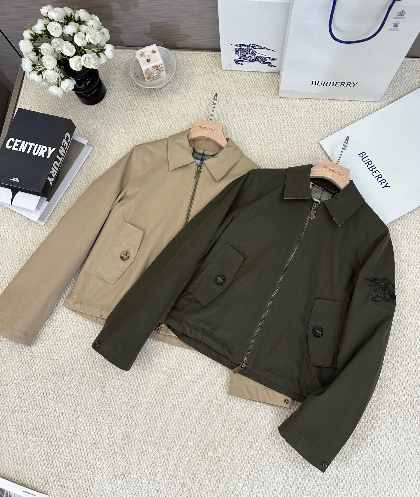 Куртки И Пуховики Женские Burberry 17998592