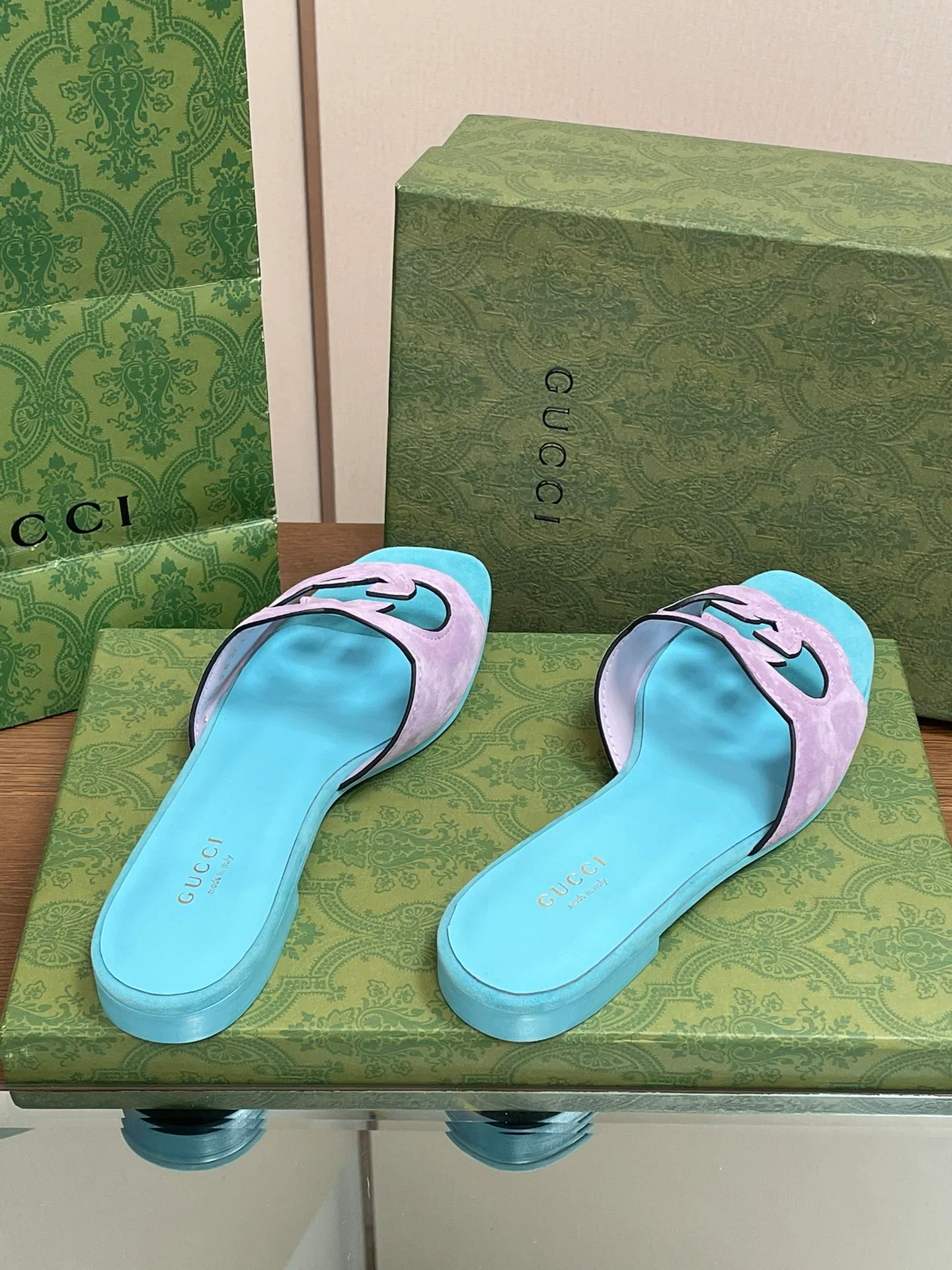 Шлепанцы Женские Gucci 11573