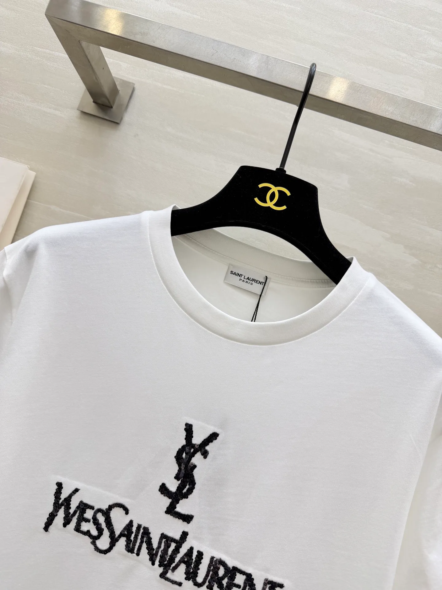 Футболки Женские Saint Laurent 6049161