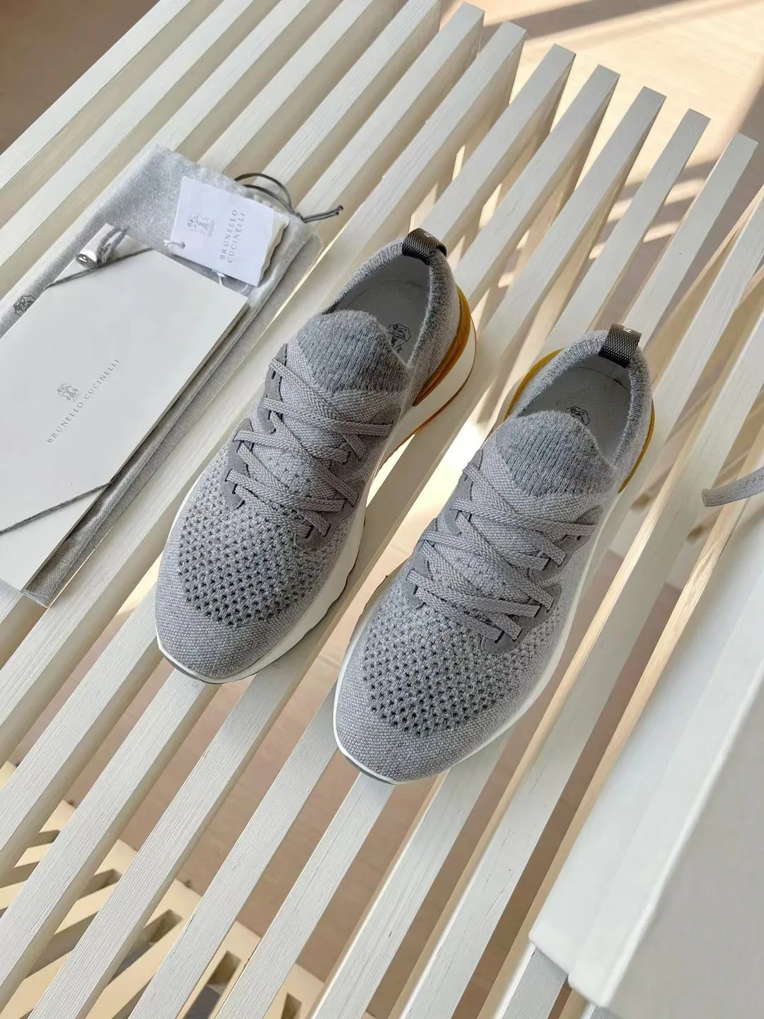 Кроссовки Мужские Brunello Cucinelli 803254