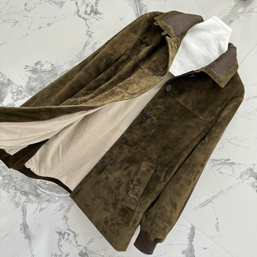 Кожаные Куртки И Дублёнки Мужские Loewe 11546233