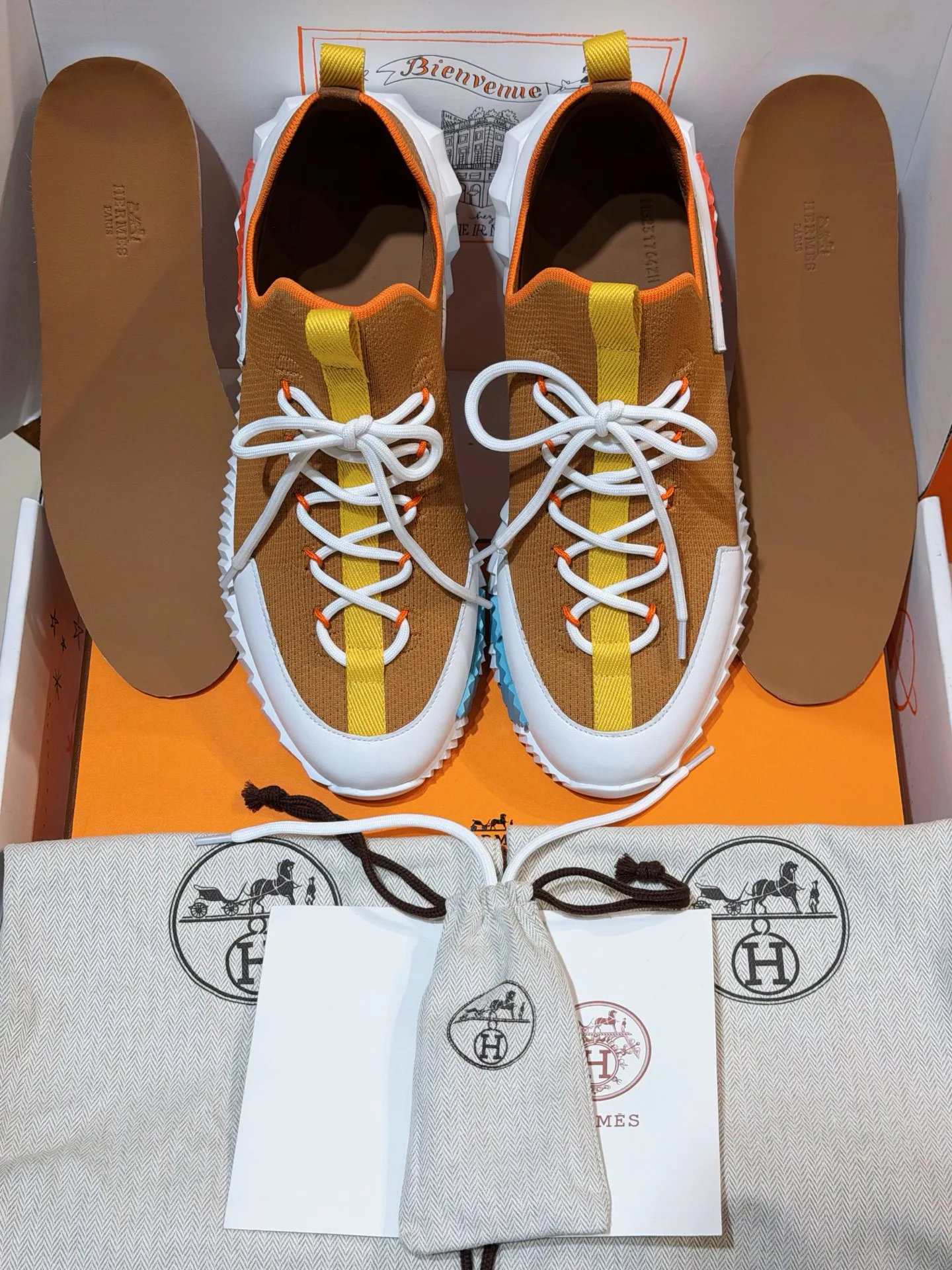 Кроссовки Женские Hermes 554603