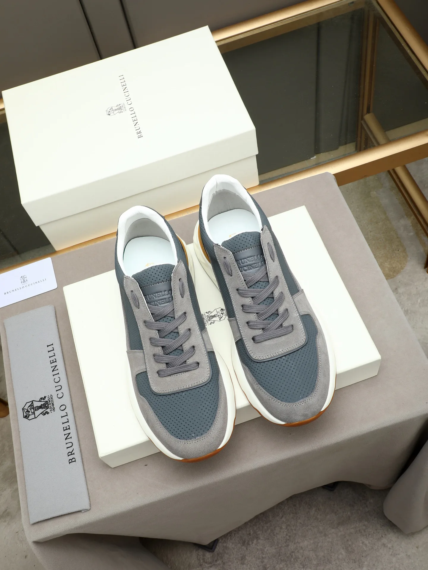 Кроссовки Мужские Brunello Cucinelli 20155459