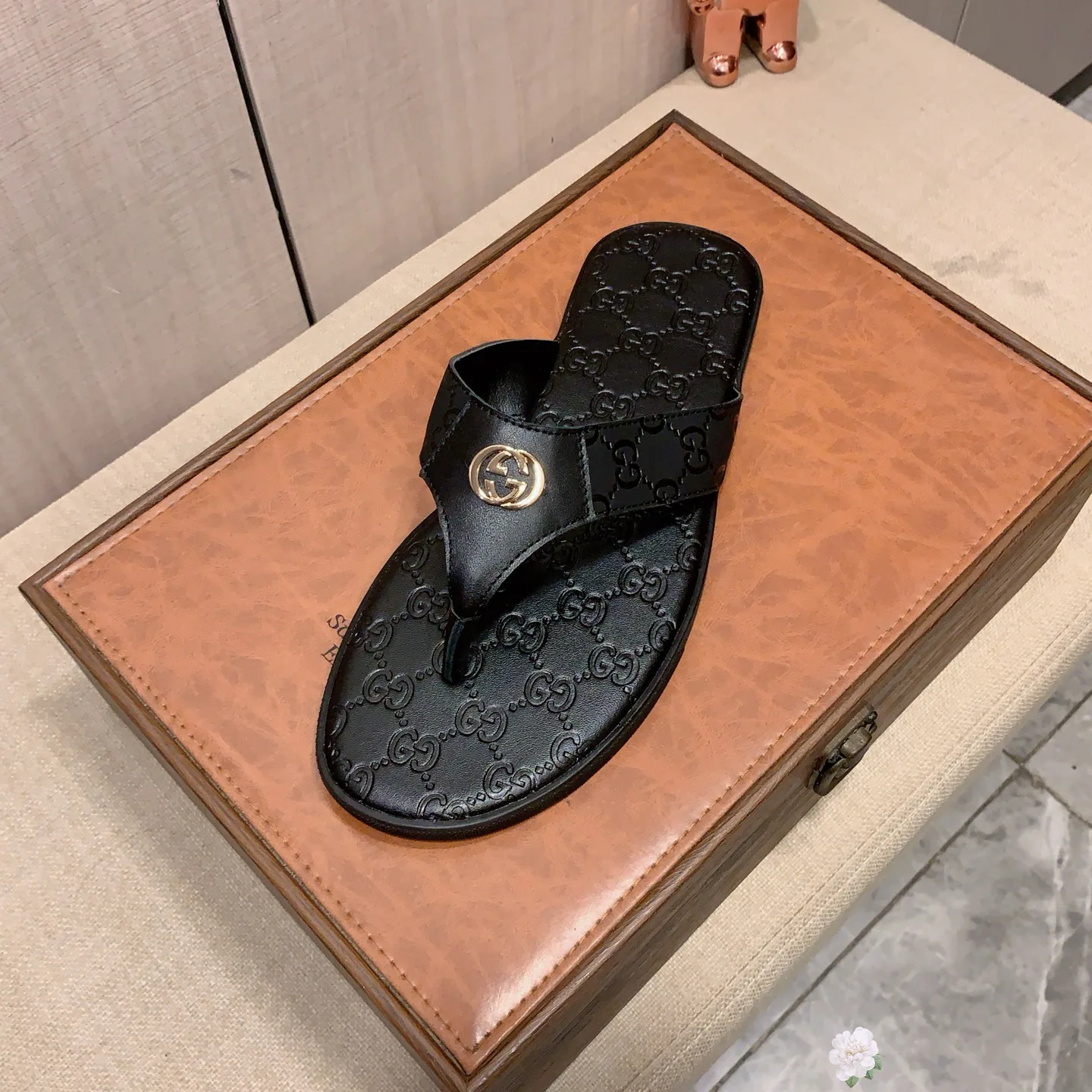 Тапочки Мужские Gucci 13999701