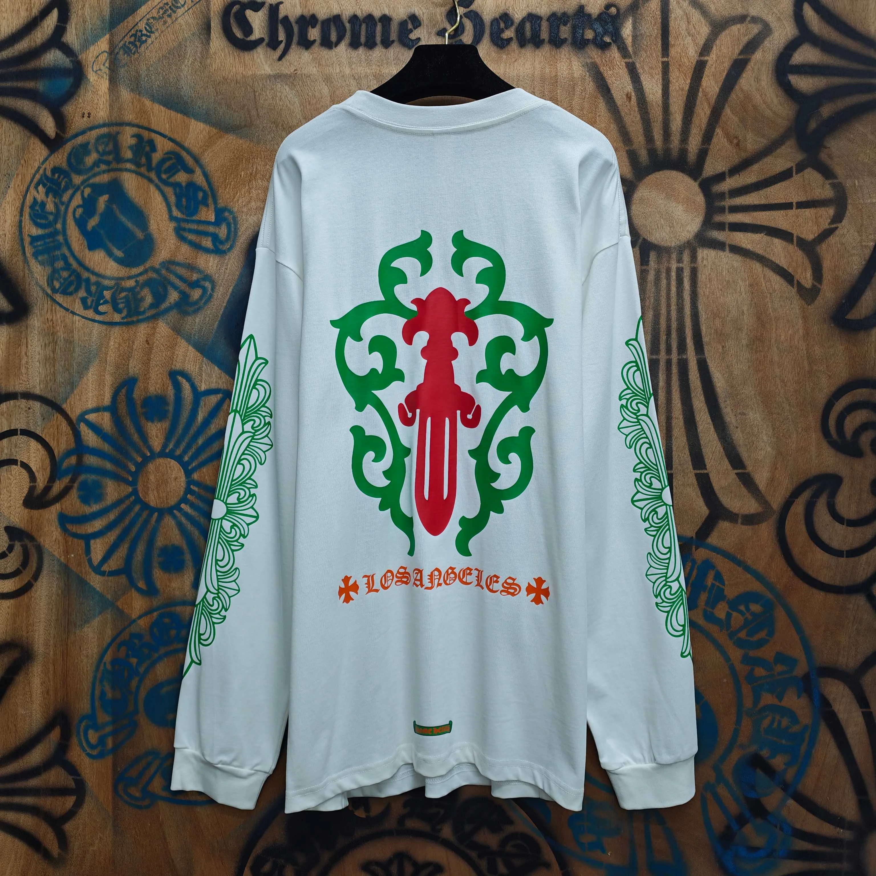 Лонгсливы Мужские Chrome Hearts 11808767