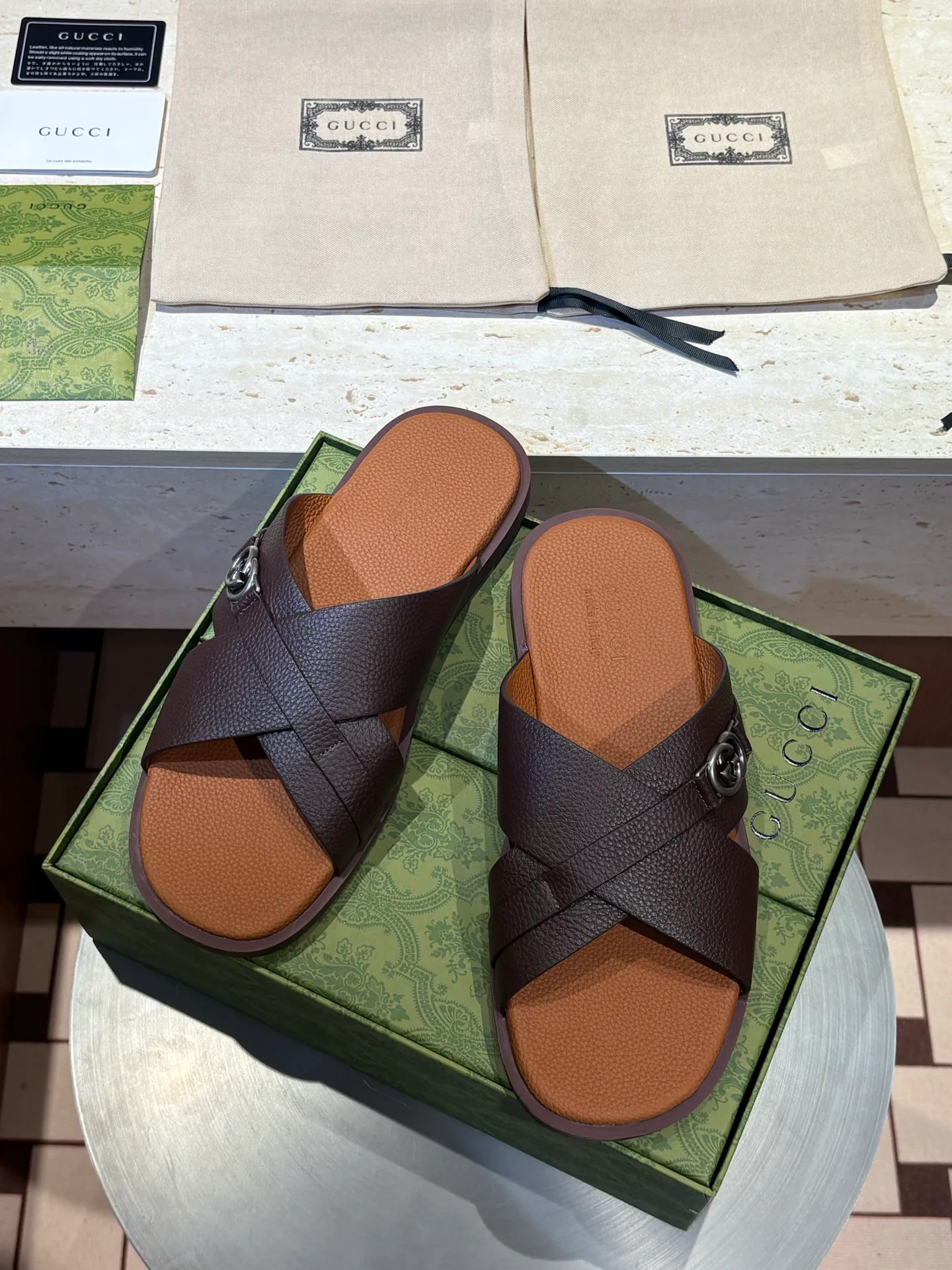 Сандалии Мужские Gucci 13164586