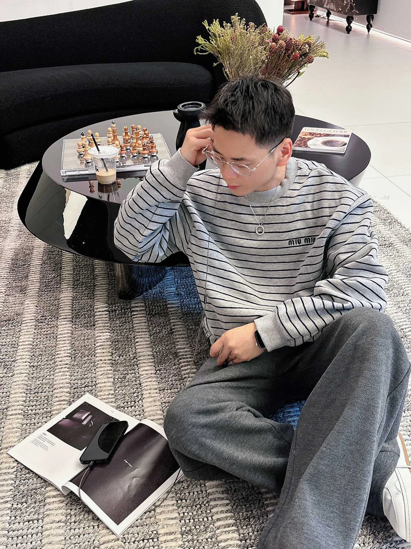 Свитшоты И Худи Мужские Miu Miu 178833