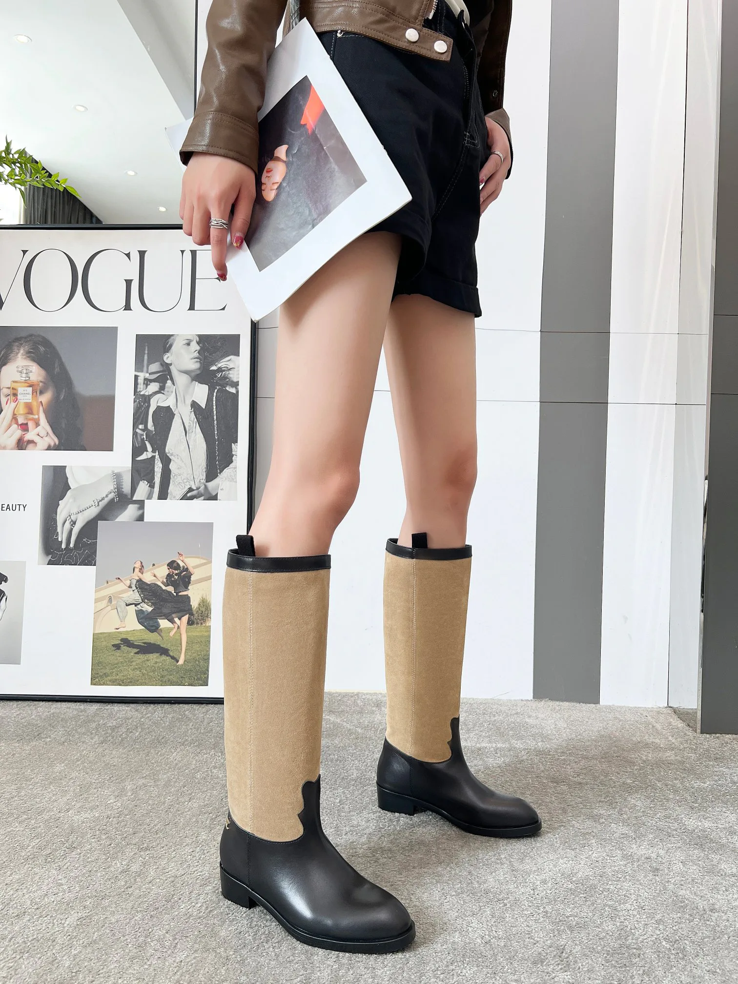 Сапоги Женские Chanel 618810