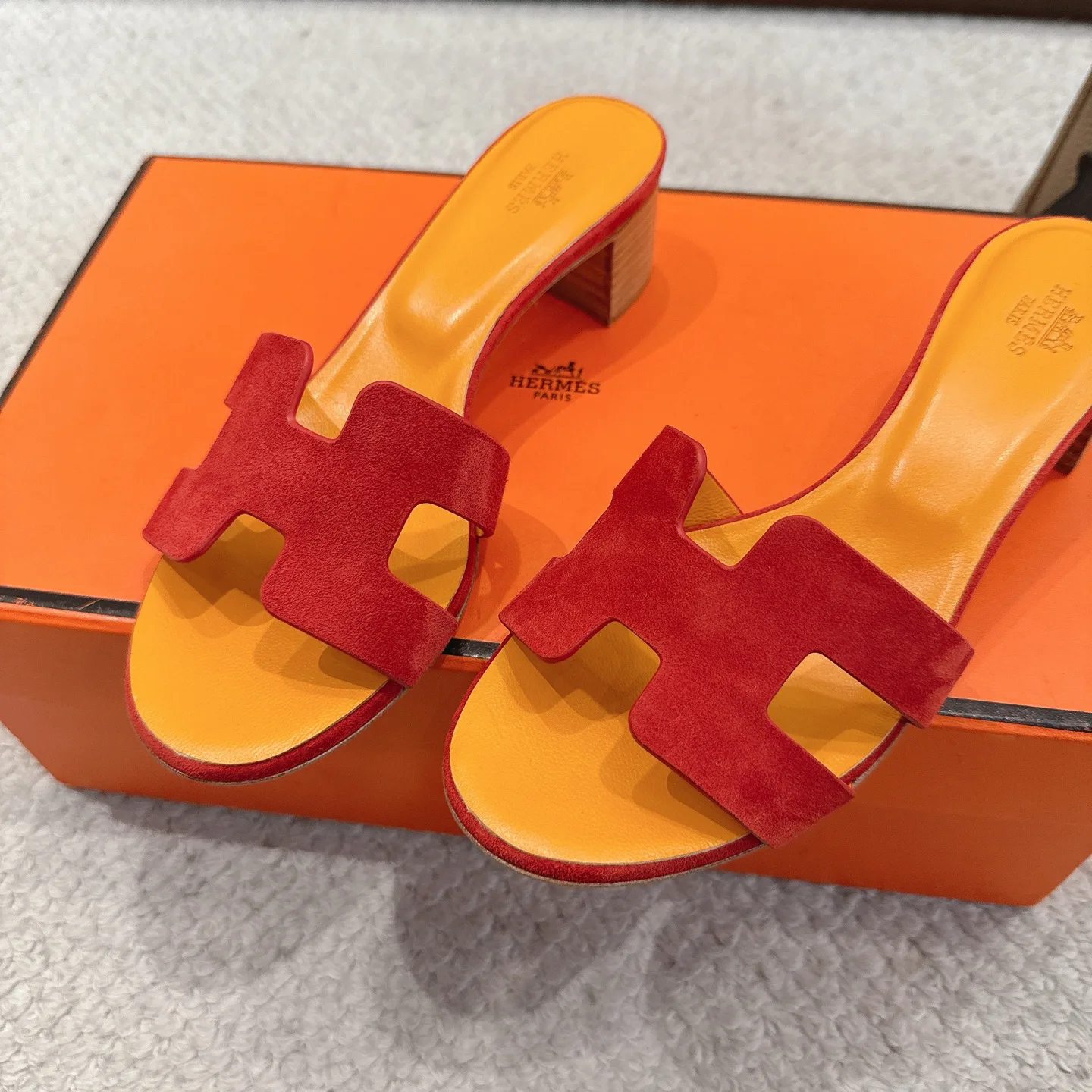 Шлепанцы Женские Hermes 11245982