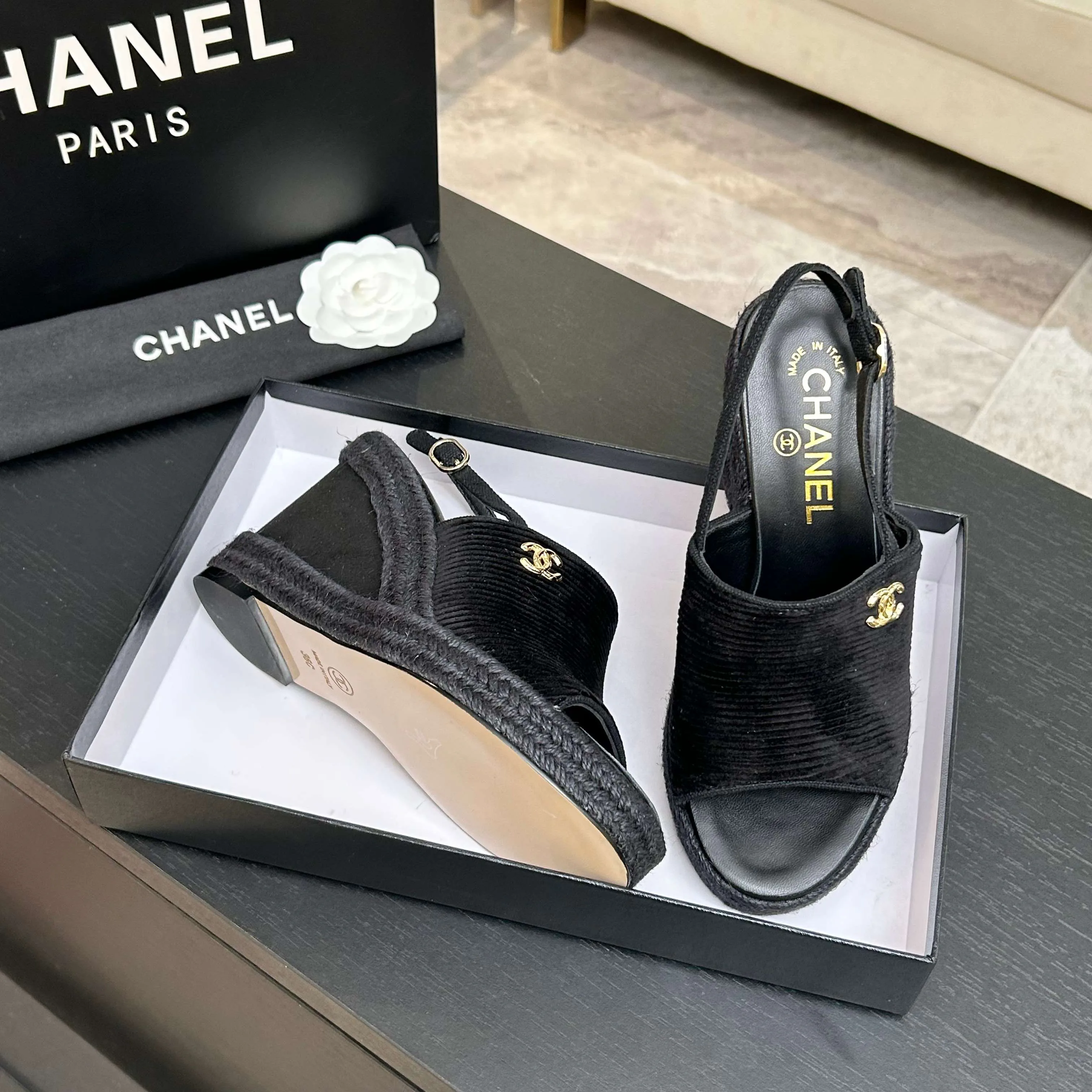 Босоножки Женские Chanel 13224760