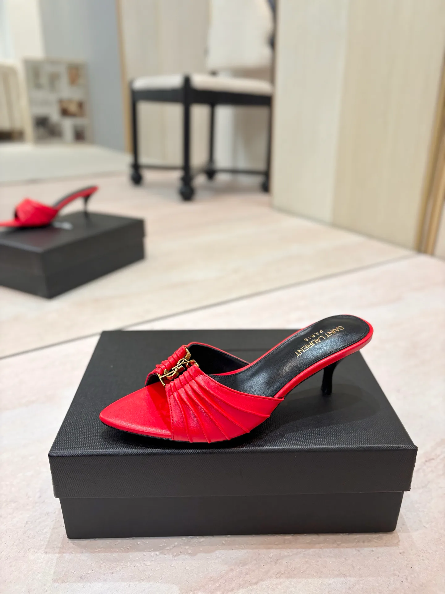 Мюли И Сабо Женские Saint Laurent 17476038