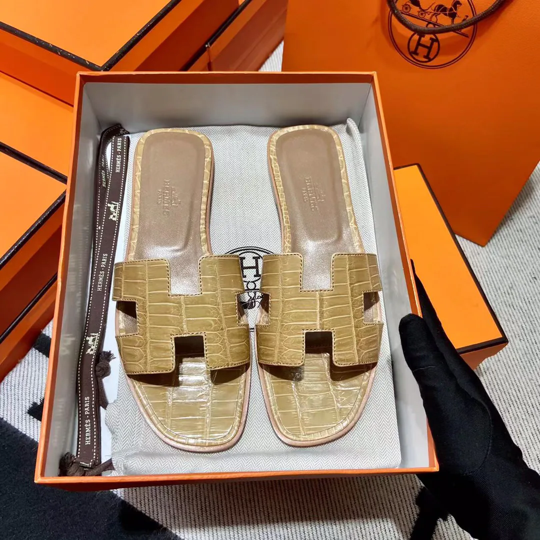 Шлепанцы Женские Hermes 4340647