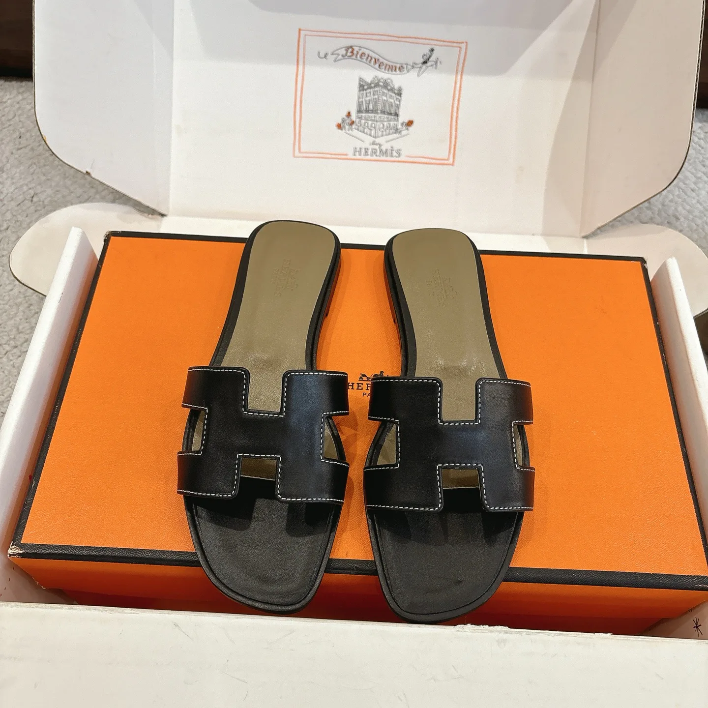 Шлепанцы Женские Hermes 11246004