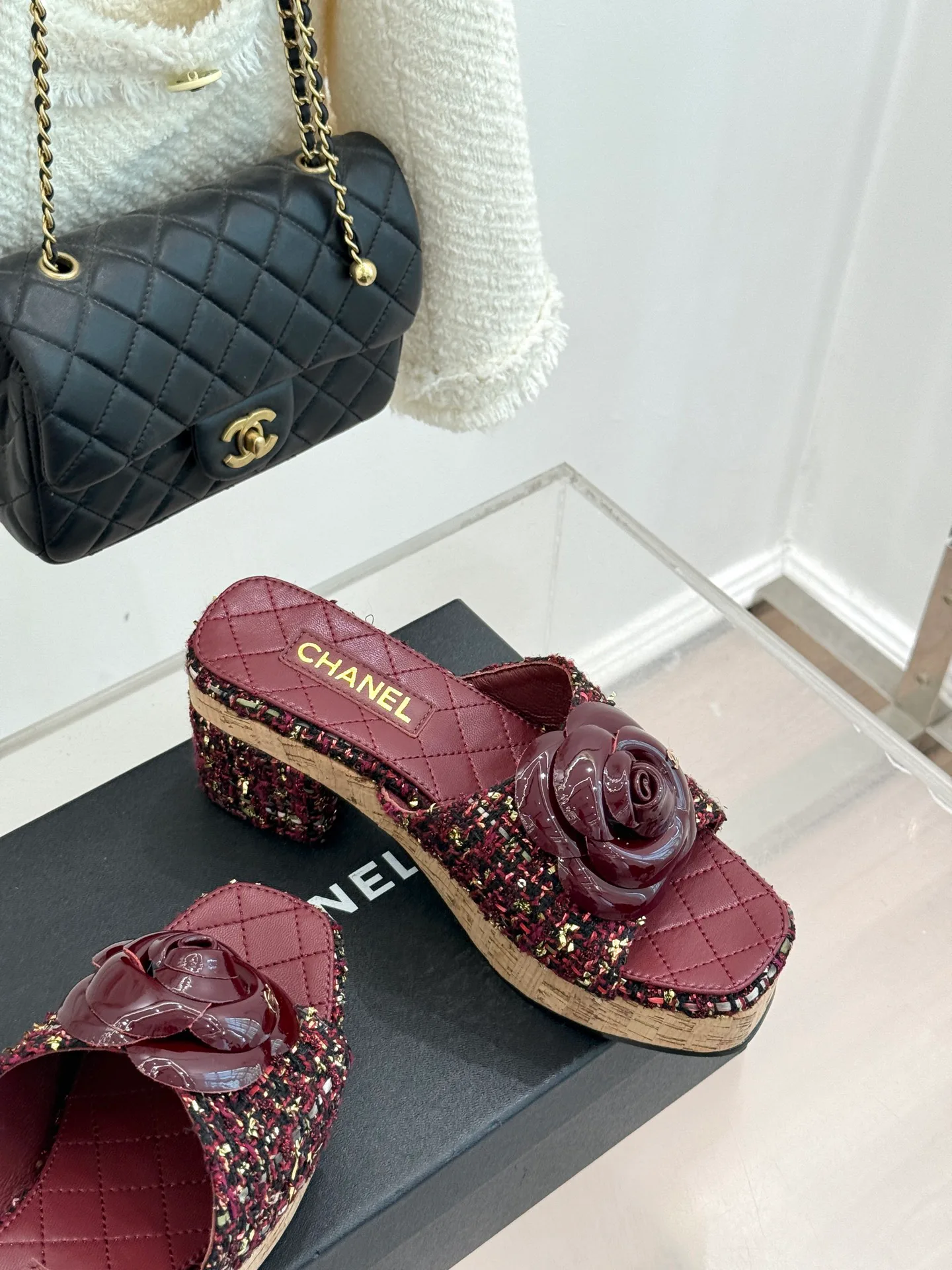 Босоножки Женские Chanel 1262097