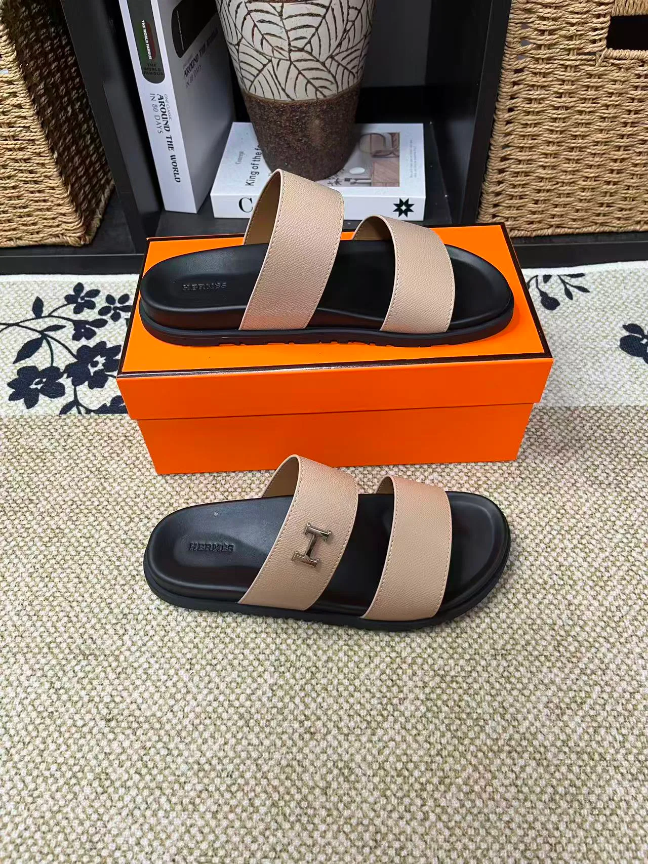 Шлепанцы Женские Hermes 991643