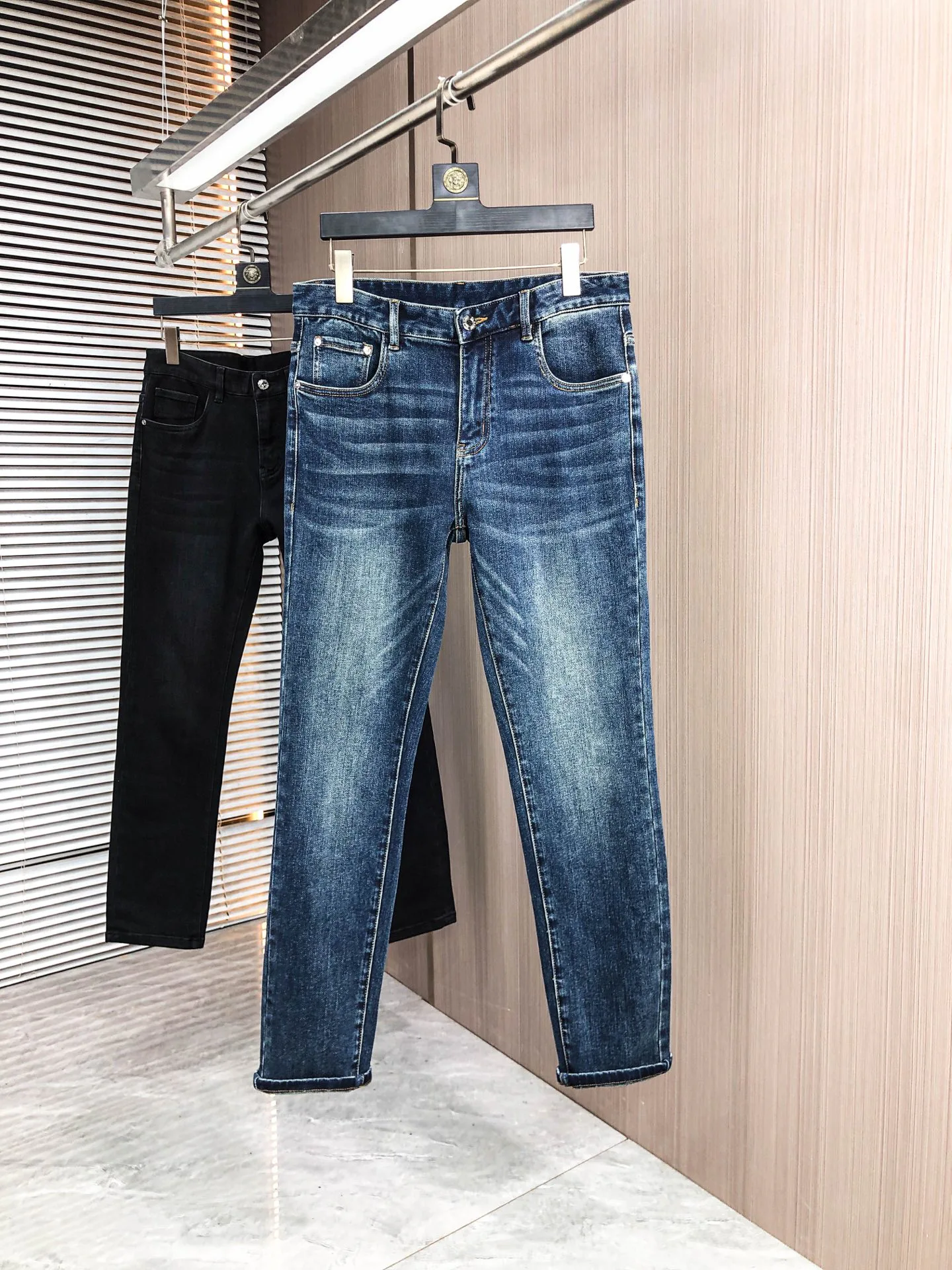 Джинсы Мужские Chrome Hearts 6046321
