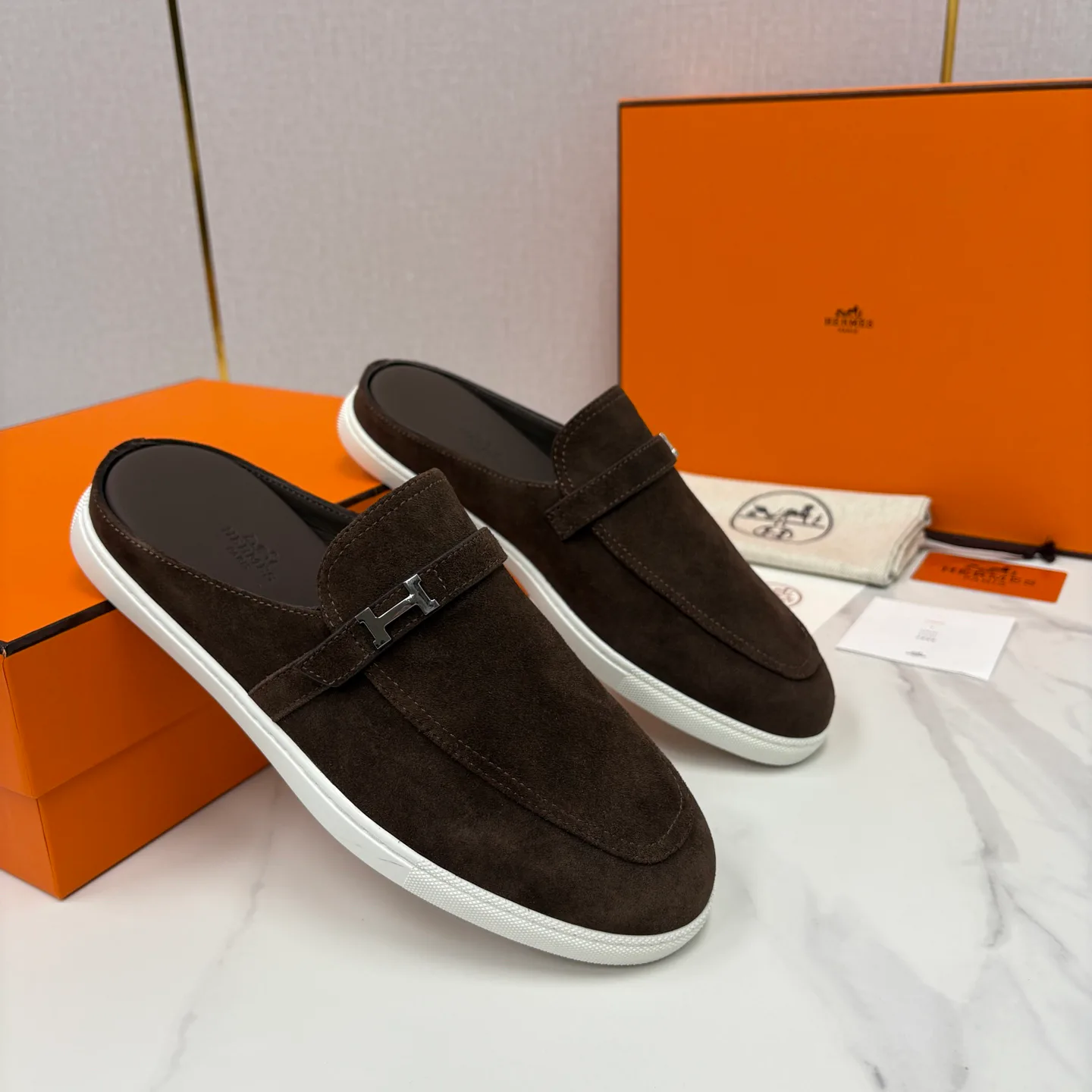 Мюли И Сабо Мужские Hermes 13197305