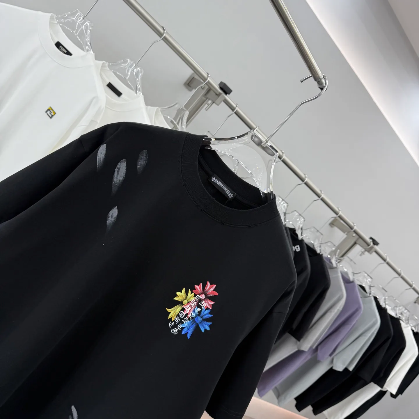 Футболки Мужские Chrome Hearts 281642