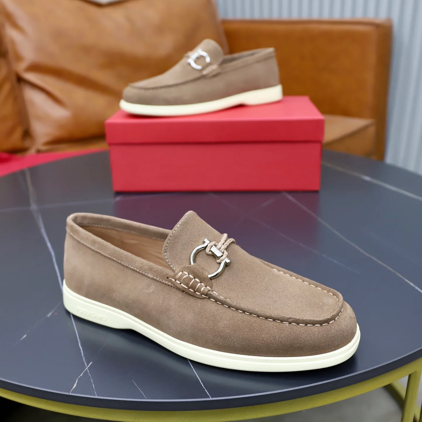 Лоферы И Туфли Мужские Salvatore Ferragamo 19659379
