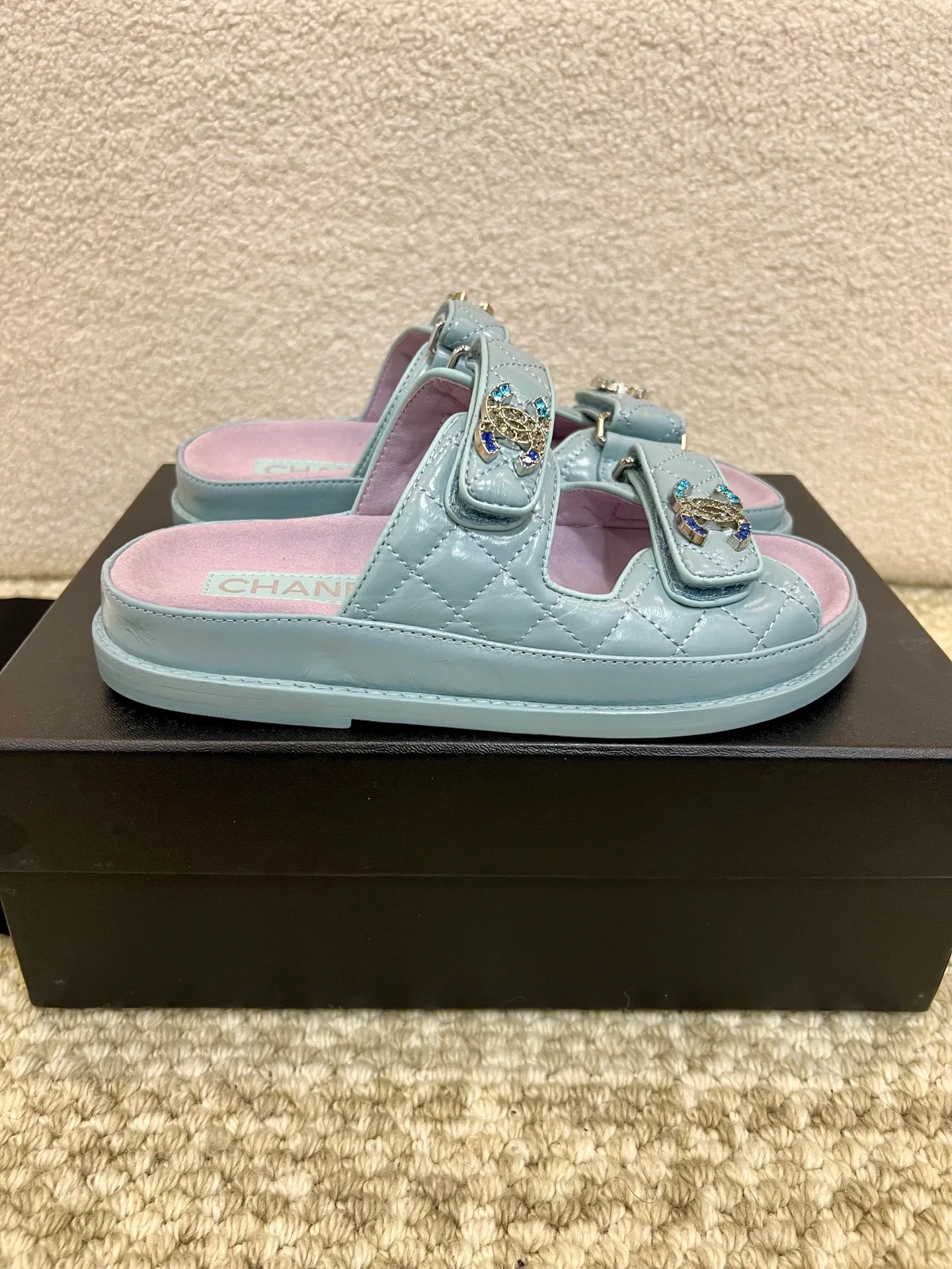 Шлепанцы Женские Chanel 35719