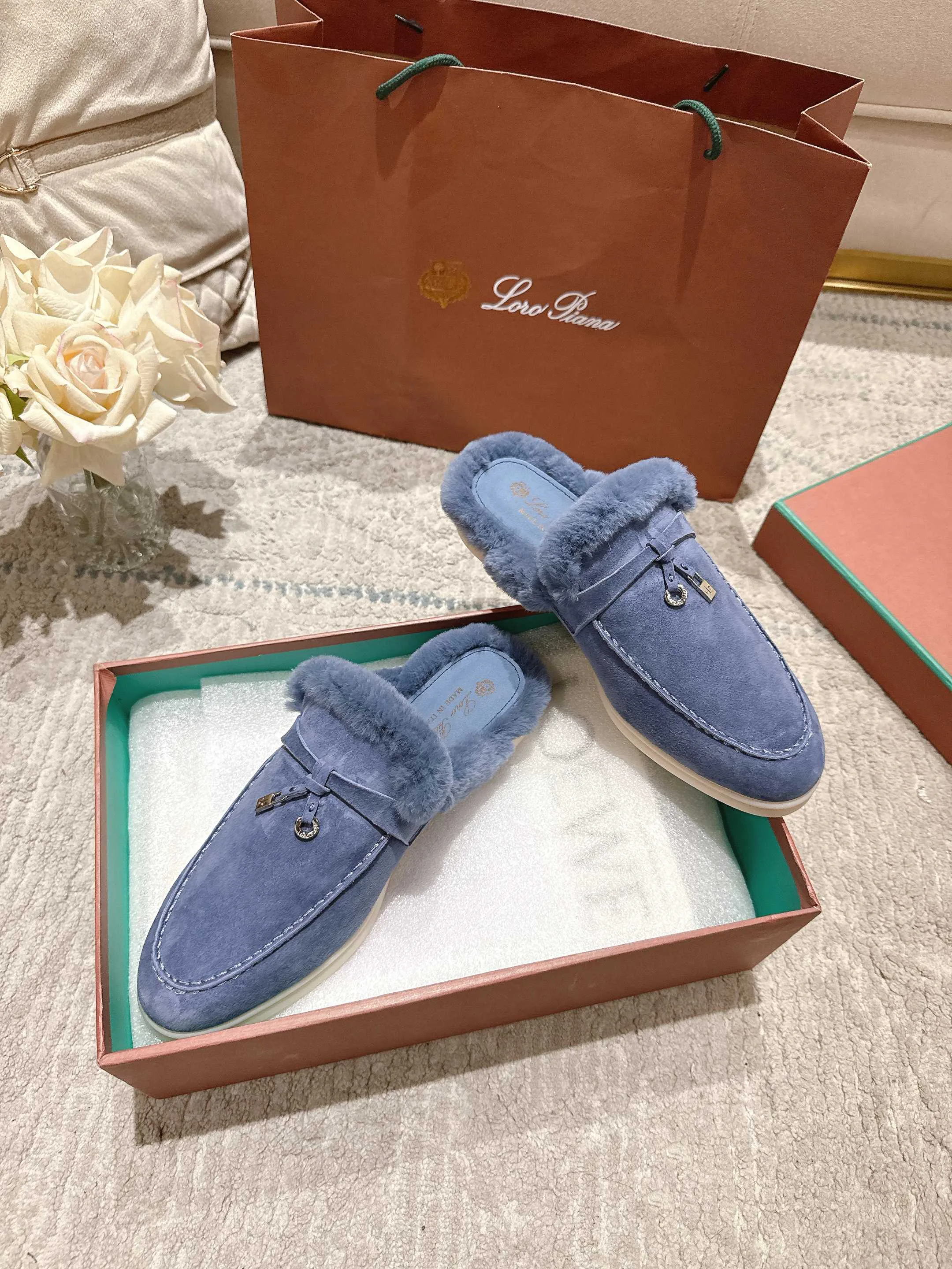 Мюли И Сабо Женские Loro Piana 140396