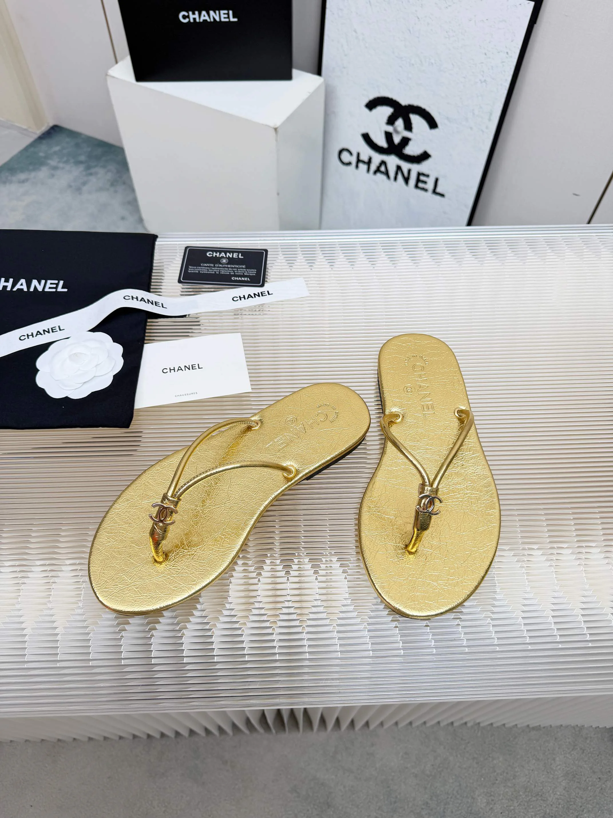 Шлепанцы Женские Chanel 11709175