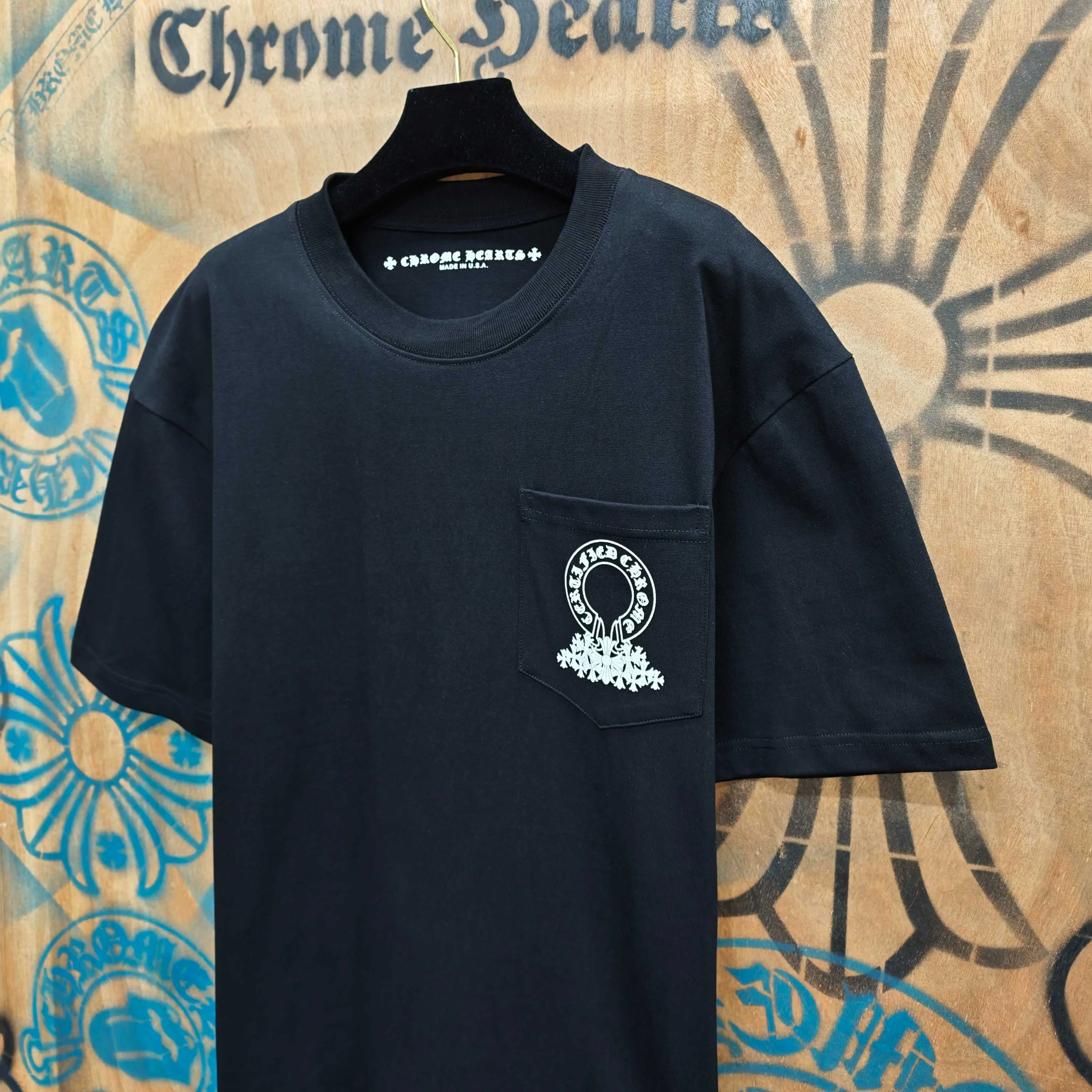 Лонгсливы Мужские Chrome Hearts 12315827