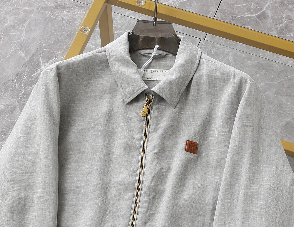 Куртки И Пуховики Мужские Brunello Cucinelli 11480547