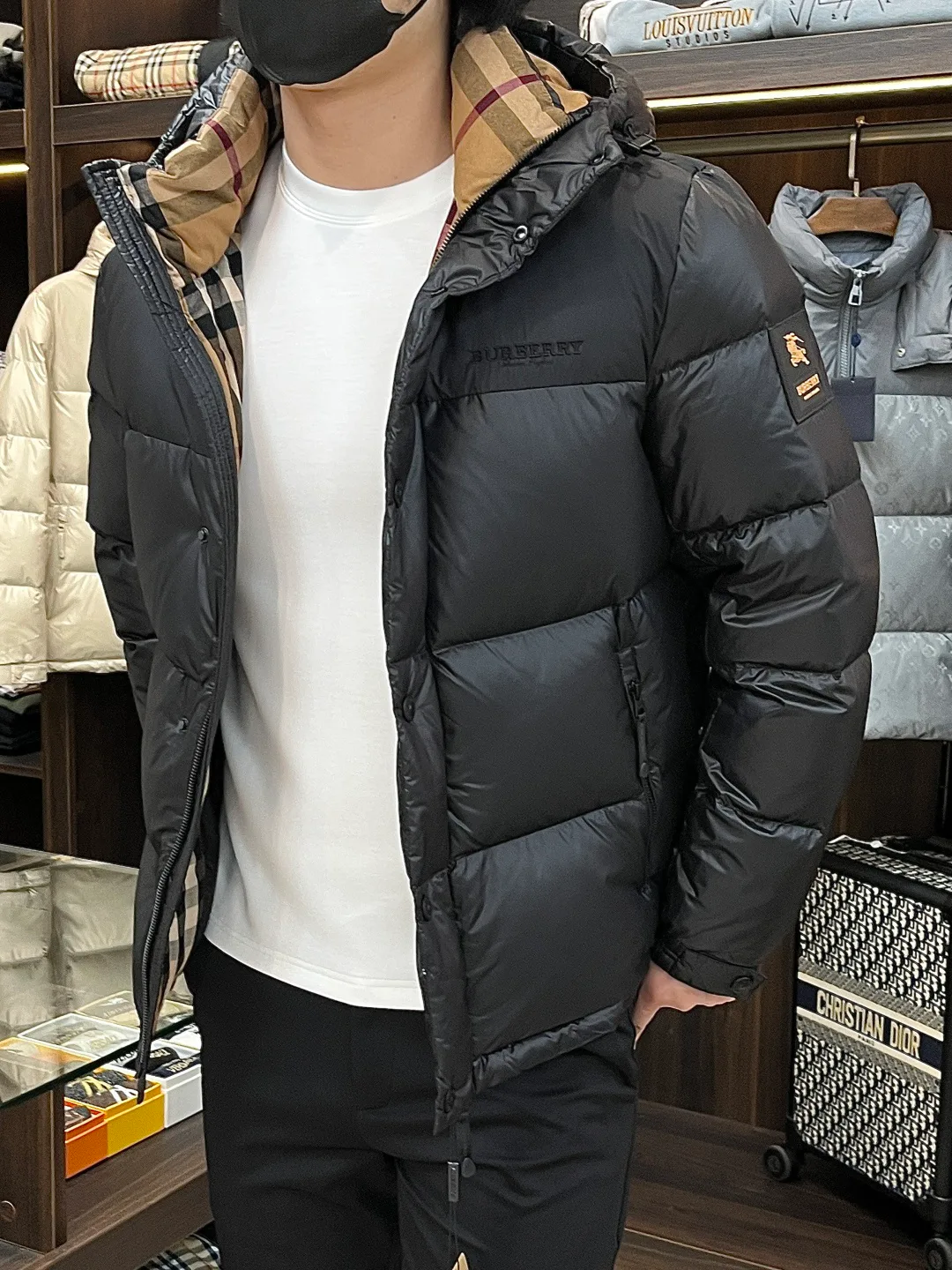 Куртки И Пуховики Мужские Burberry 558524