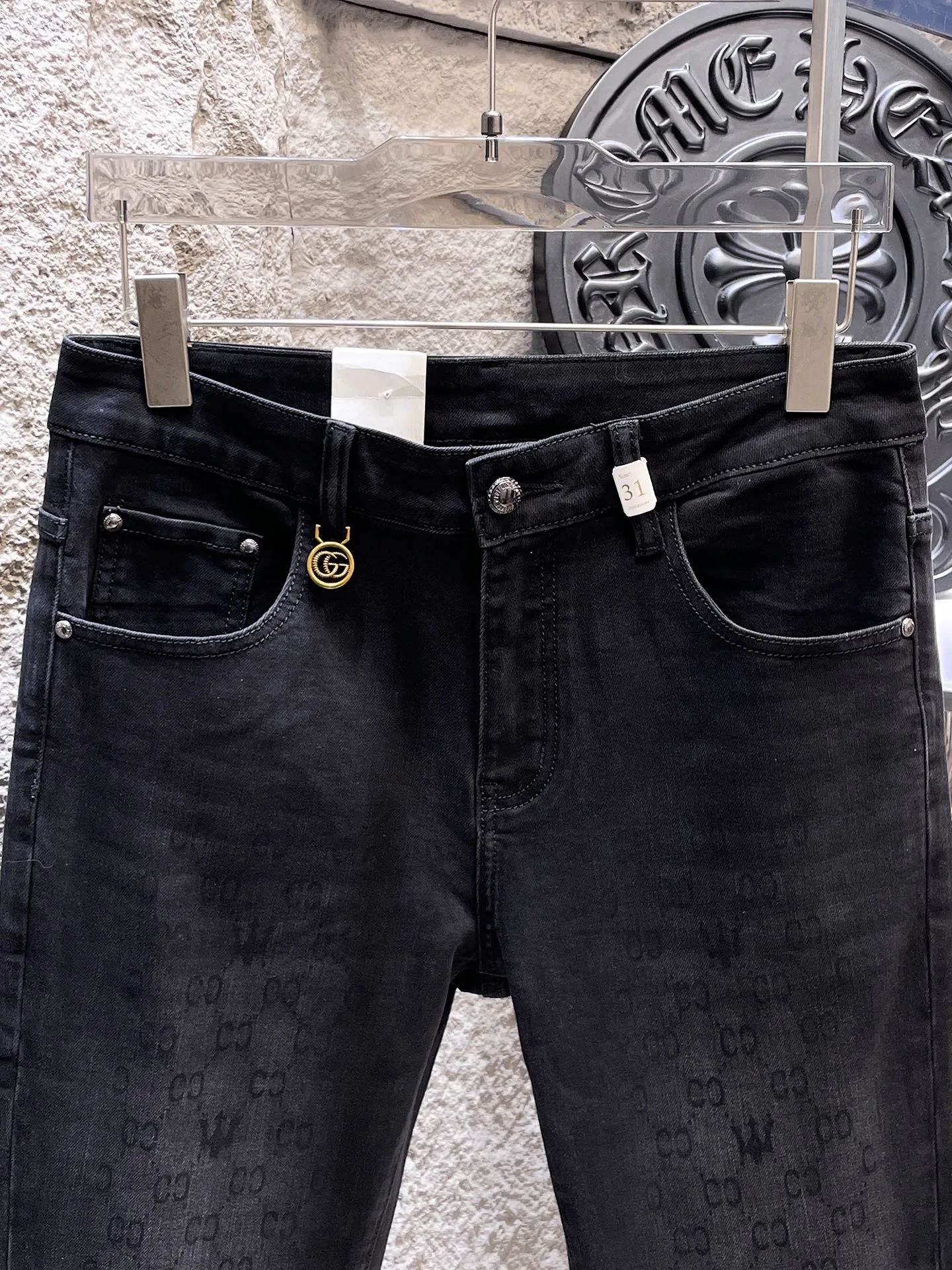 Джинсы Мужские Gucci 4348219