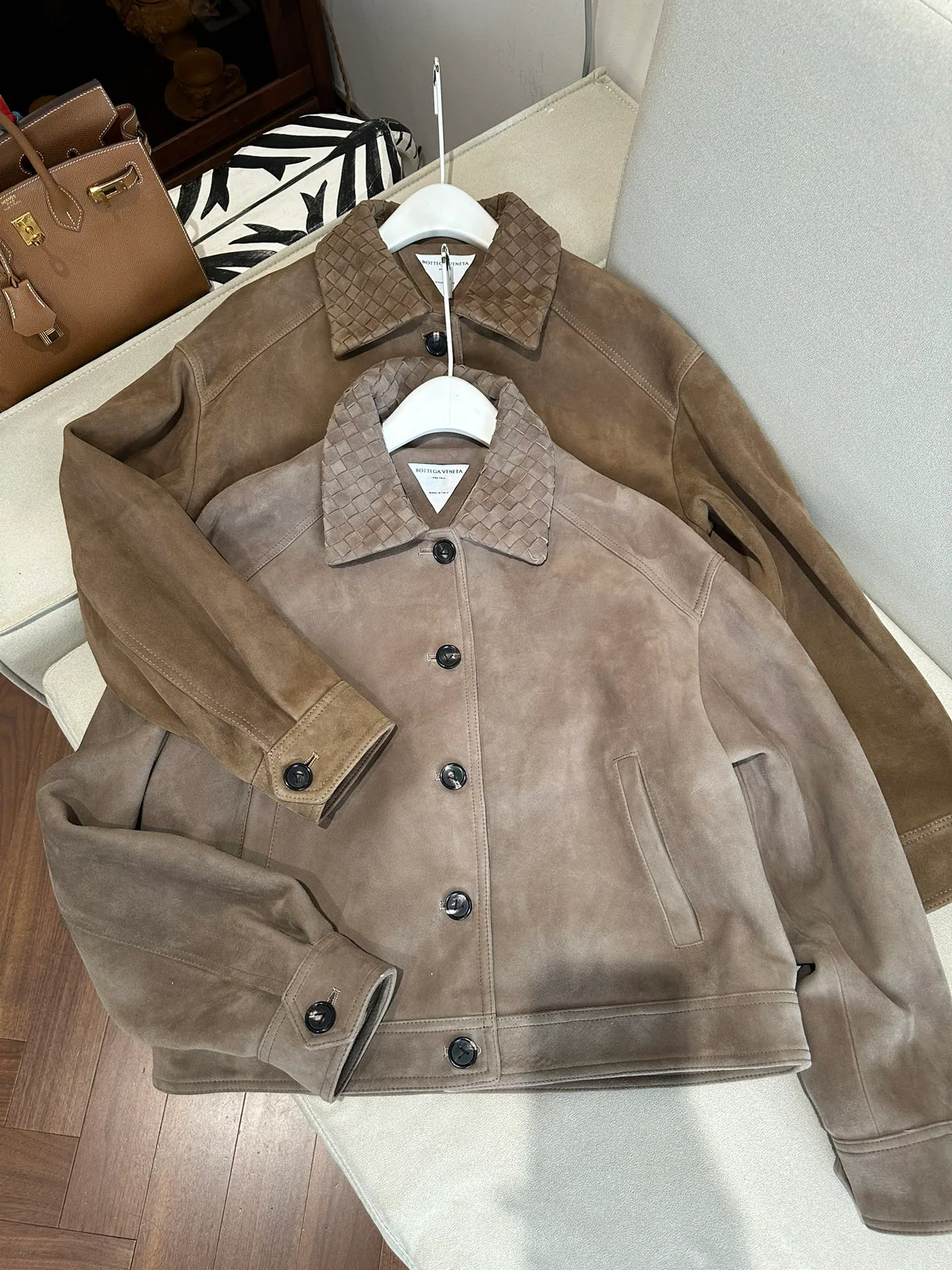 Кожаные Куртки И Дублёнки Женские Bottega Veneta 11460770