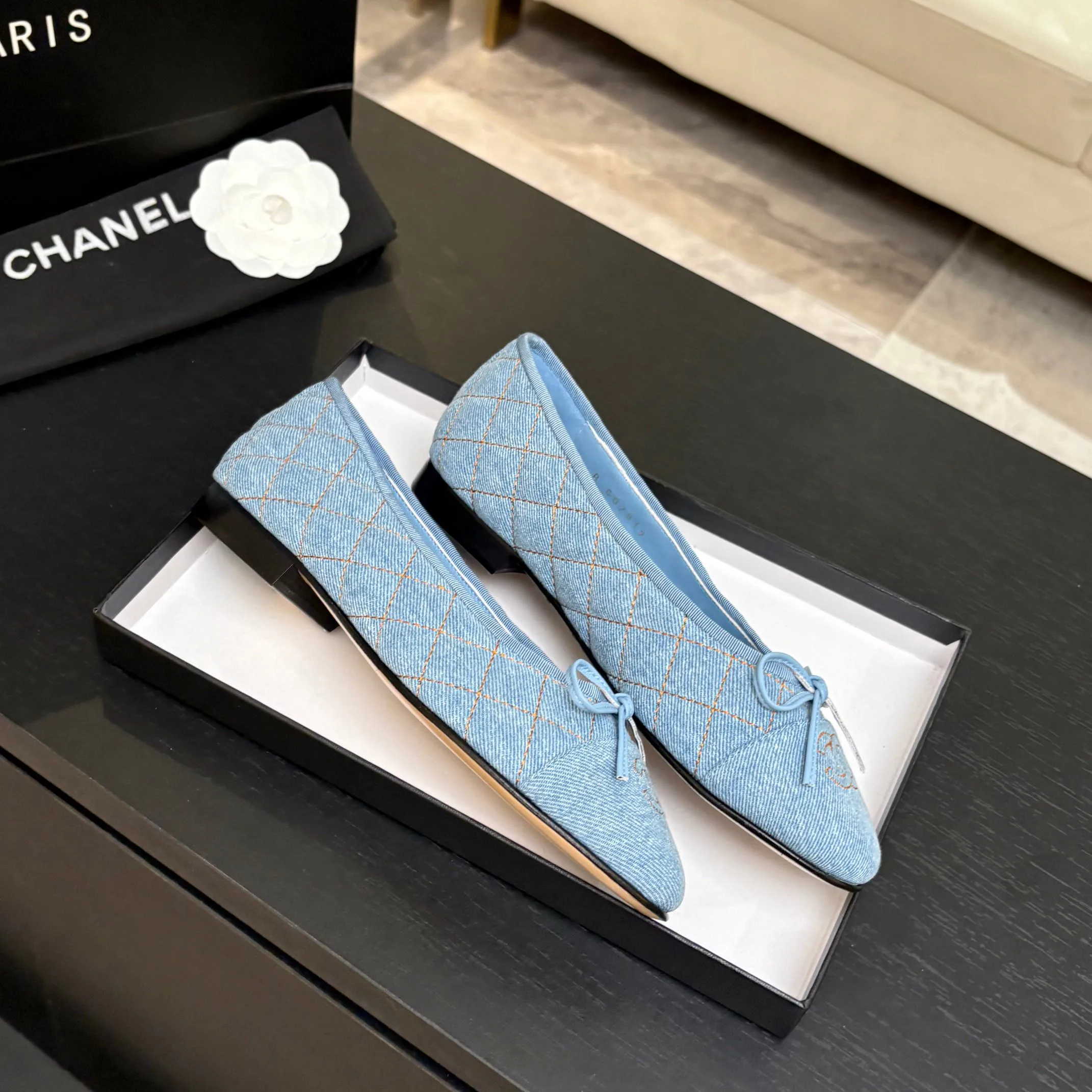 Балетки Женские Chanel 17773558