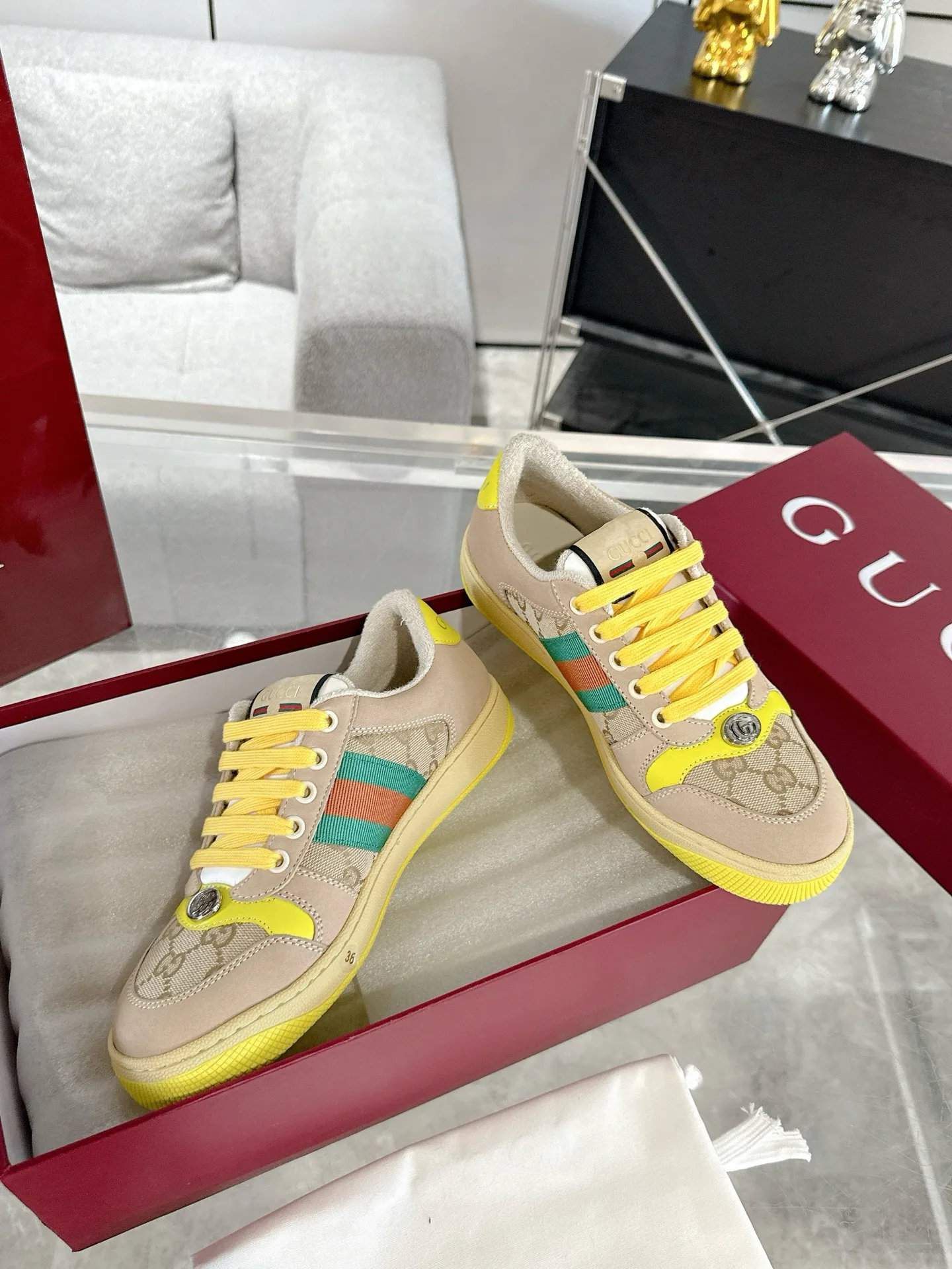 Кроссовки Мужские Gucci 3987018