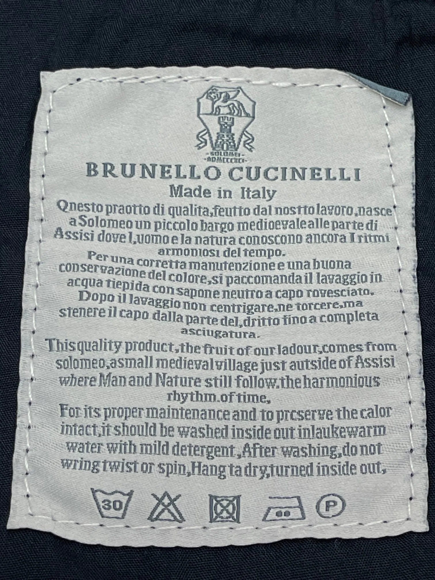 Джинсы Мужские Brunello Cucinelli 12551770