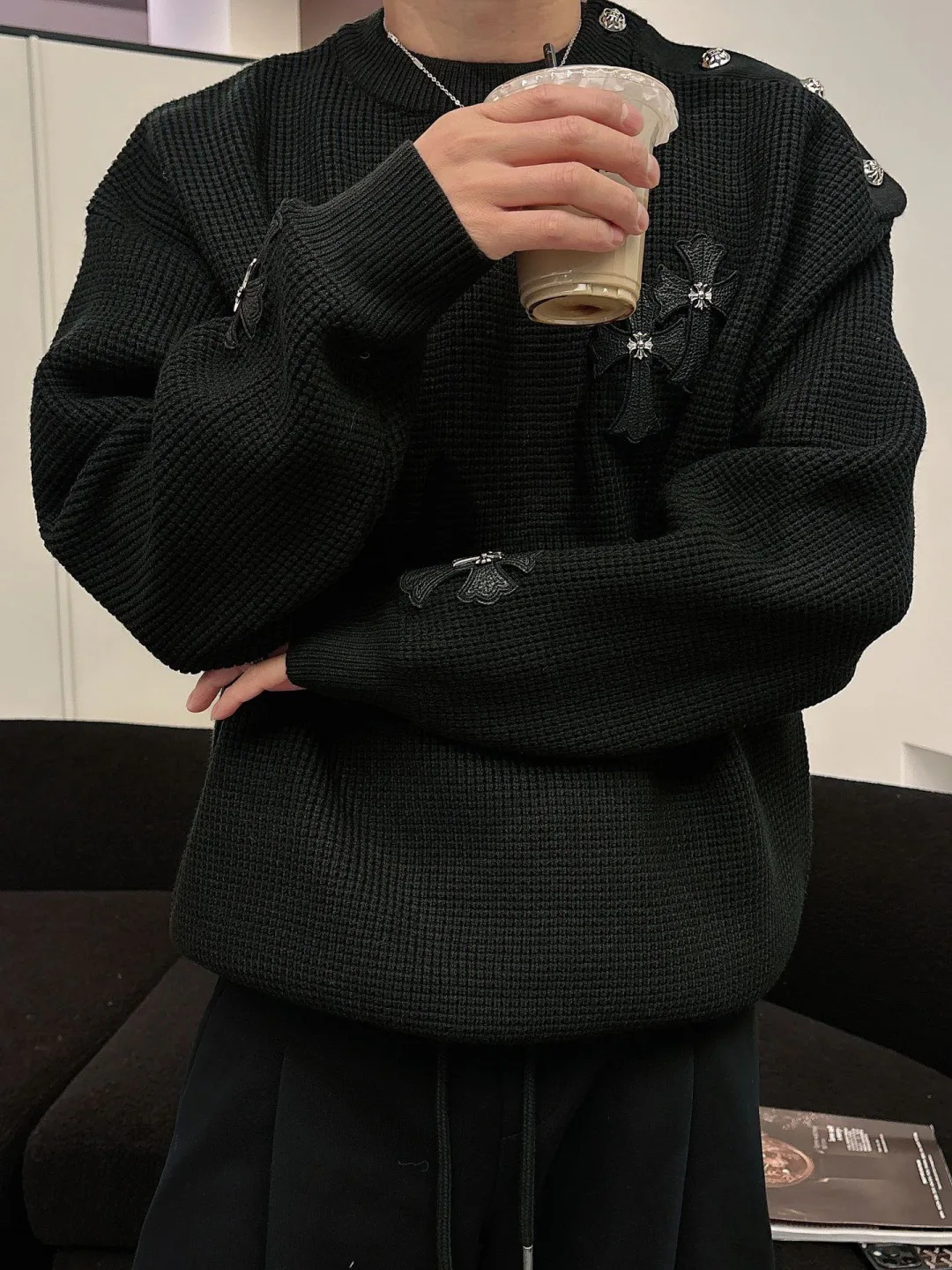 Джемперы И Свитеры Мужские Chrome Hearts 1297322