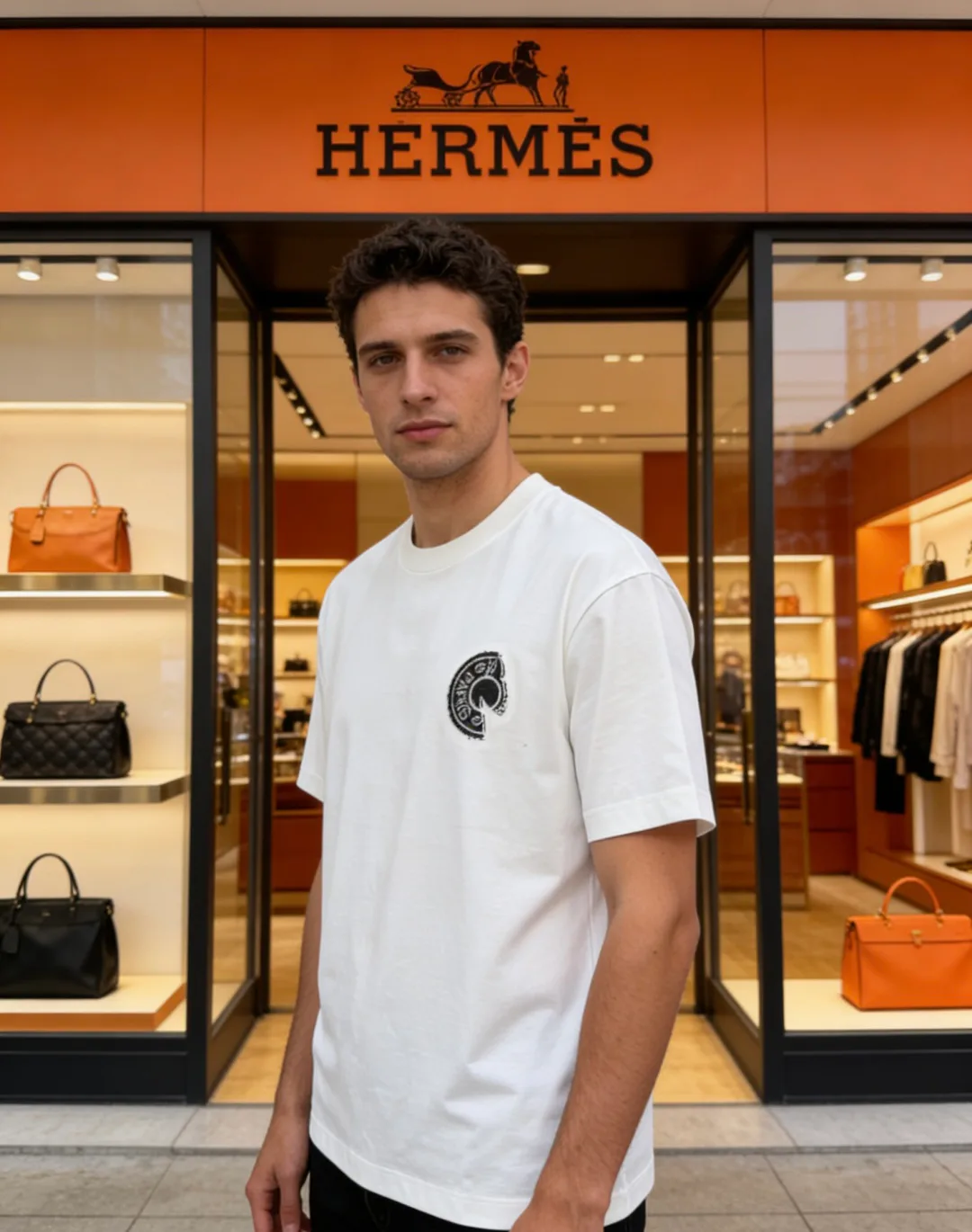 Футболки Мужские Hermes 13442023