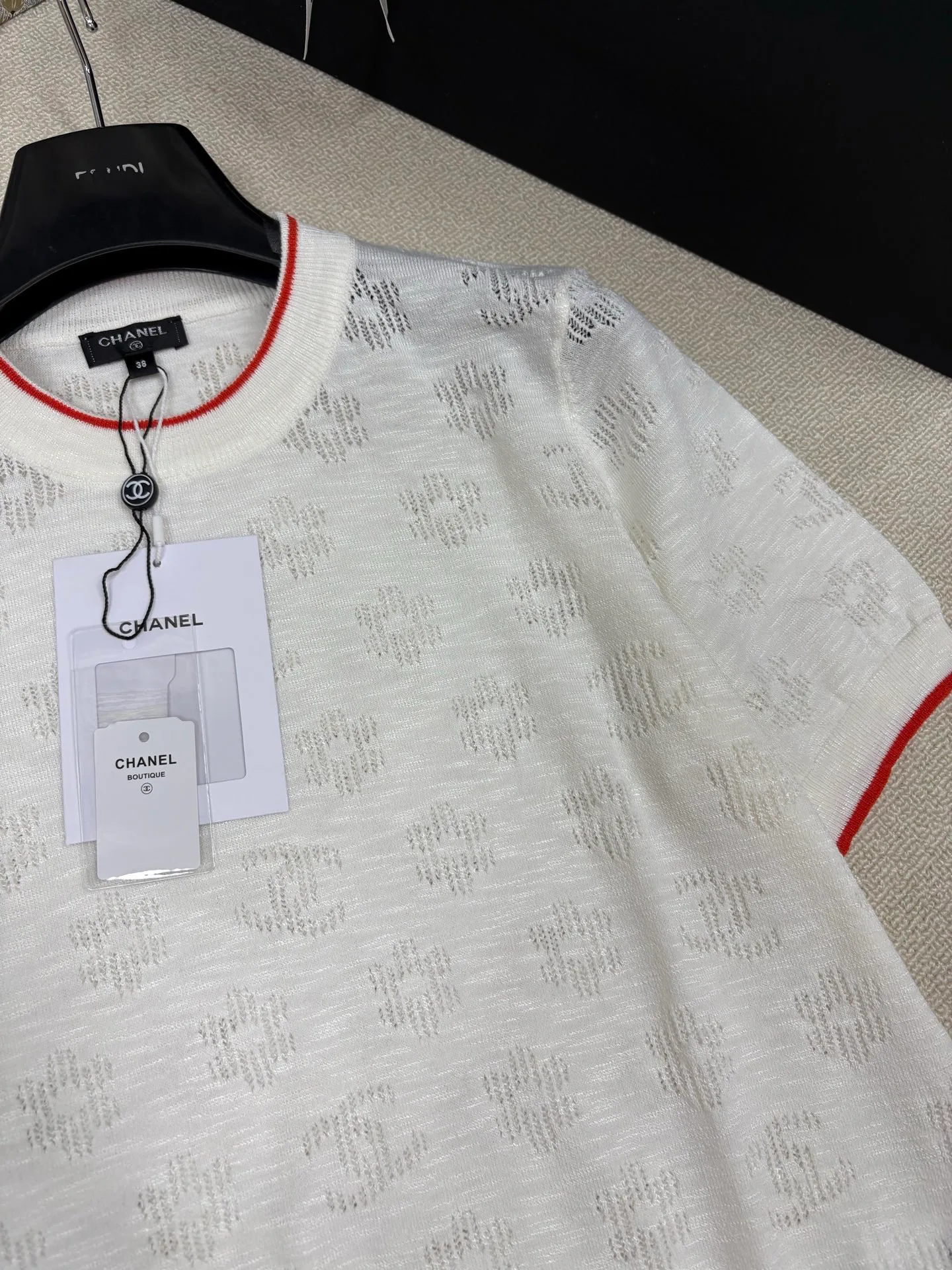 Футболки Женские Chanel 12685147