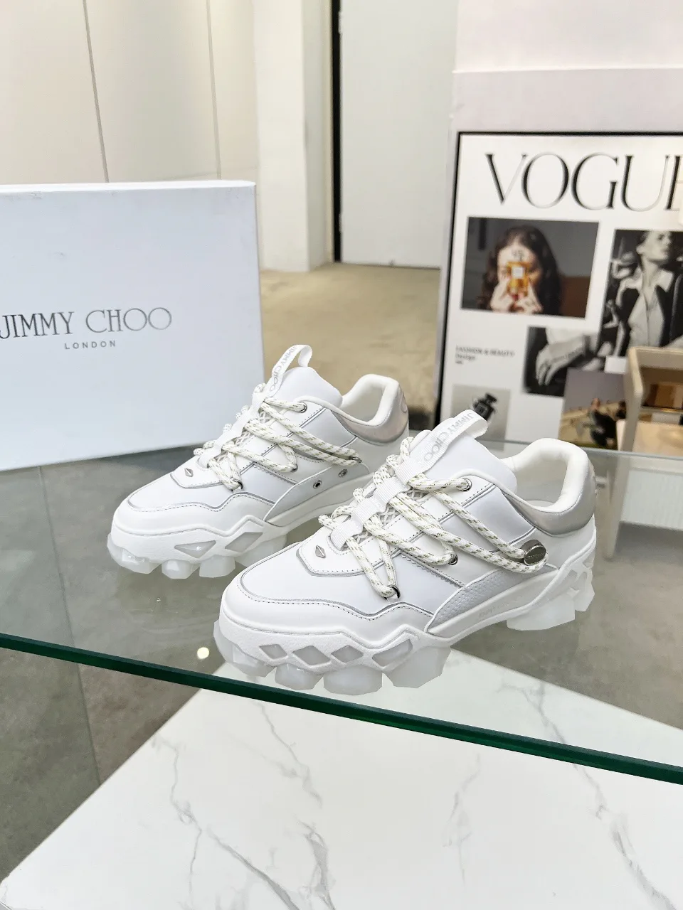 Кроссовки Женские Jimmy Choo 788641