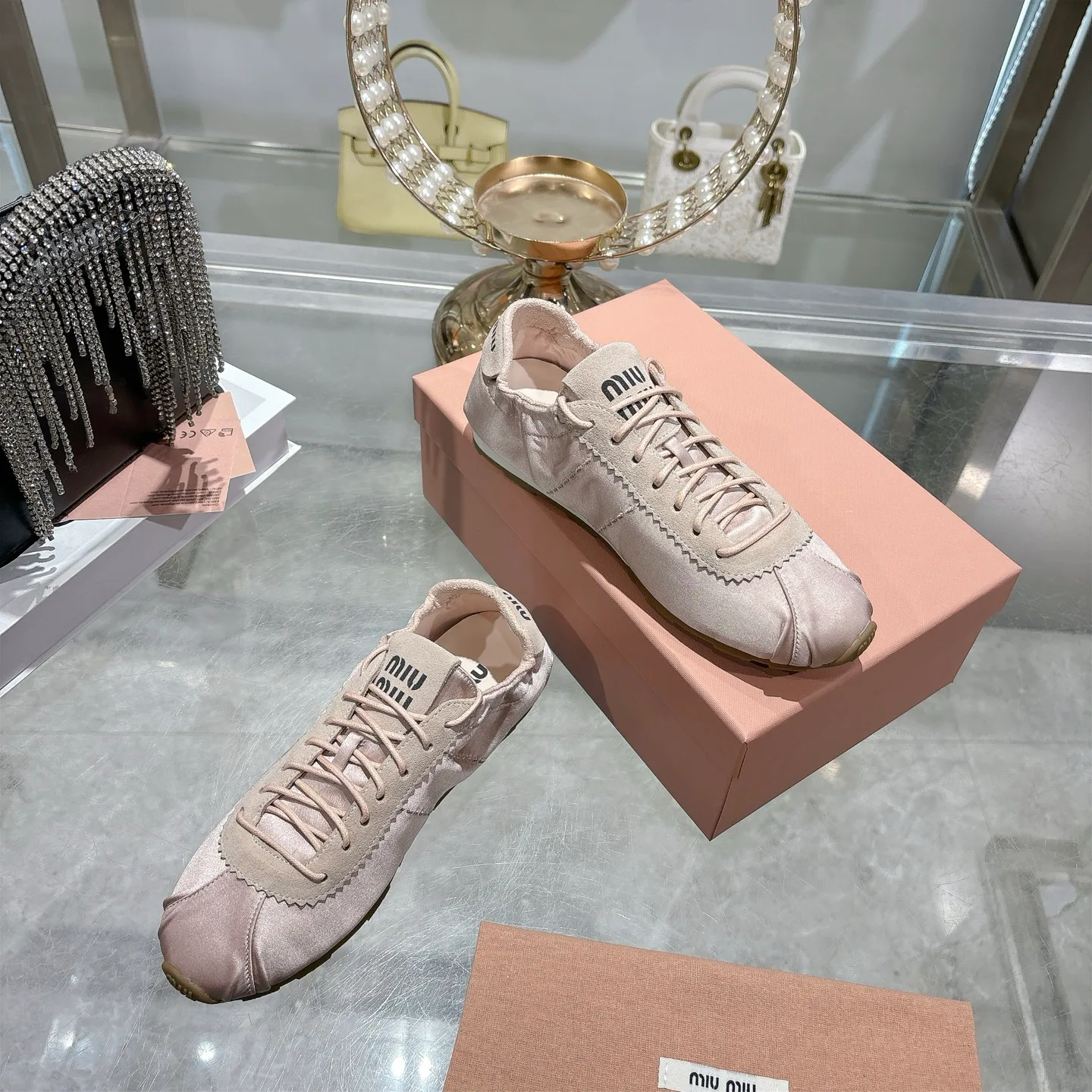 Кроссовки Женские Miu Miu 1881242